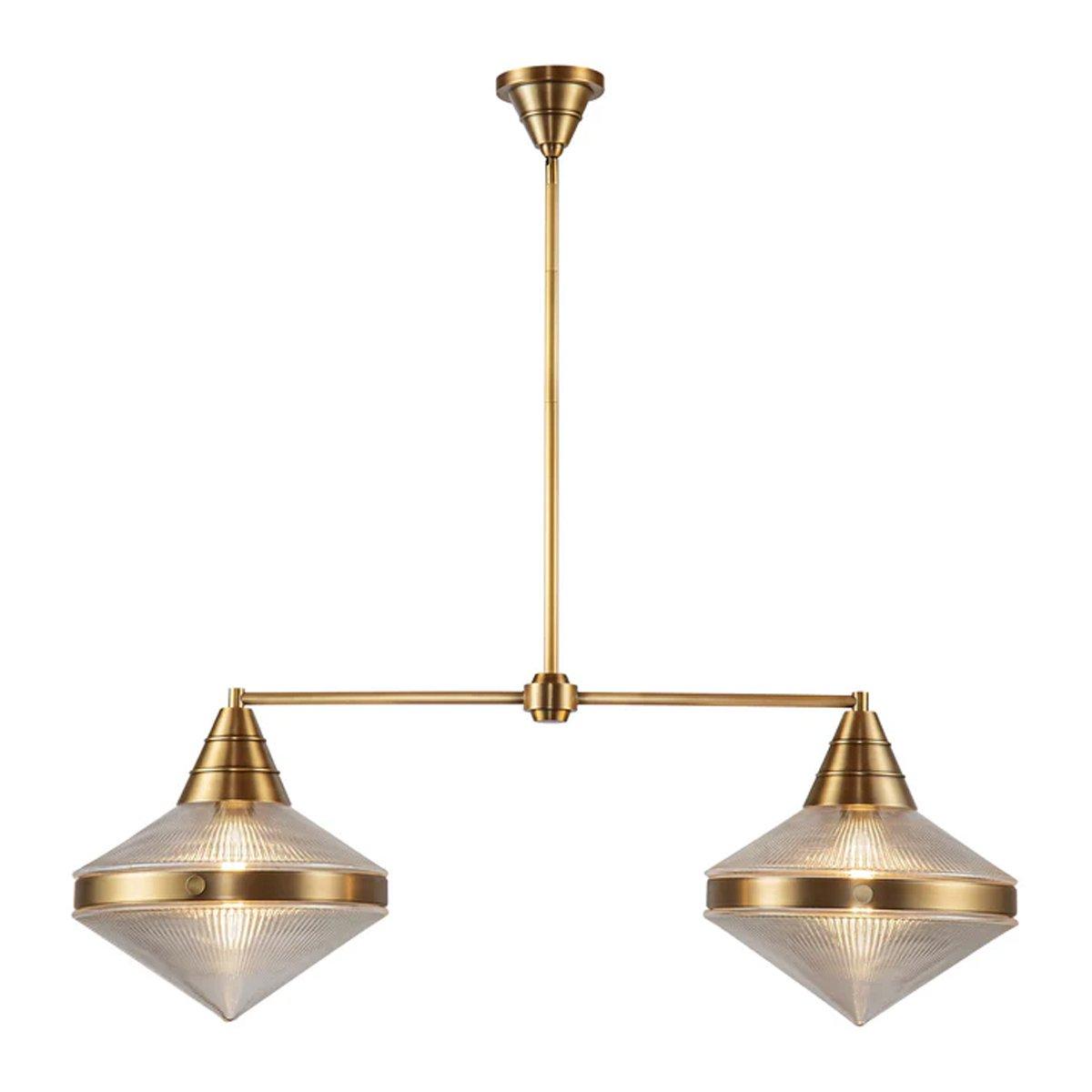 Demetrius Island Chandelier - Prismatic | Shades of Light