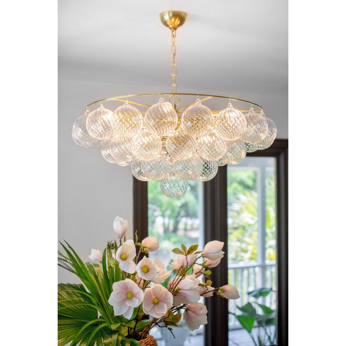 Crystal Springs Island Chandelier | Shades of Light