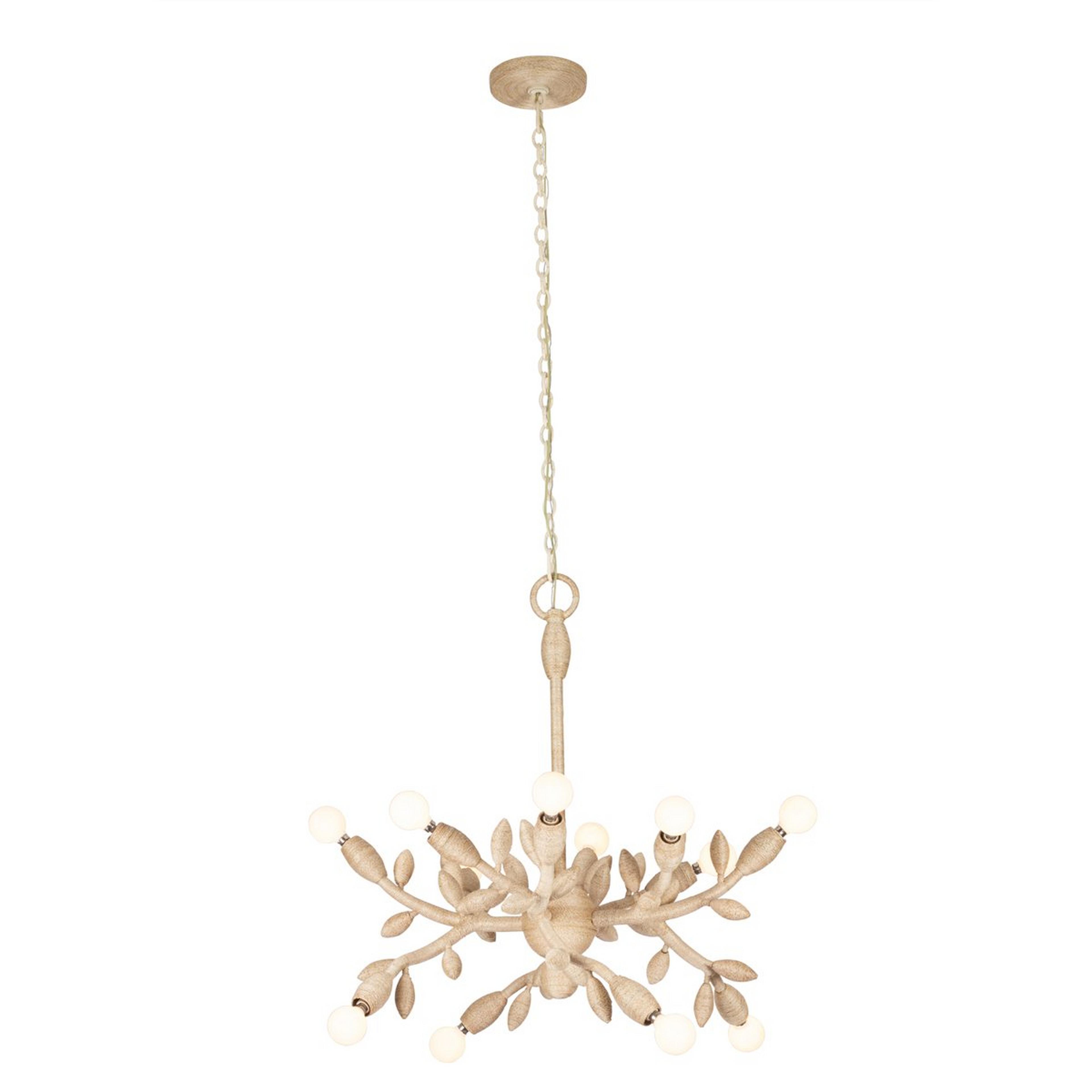 A Zanjabil Chandelier with Abaca Rope color