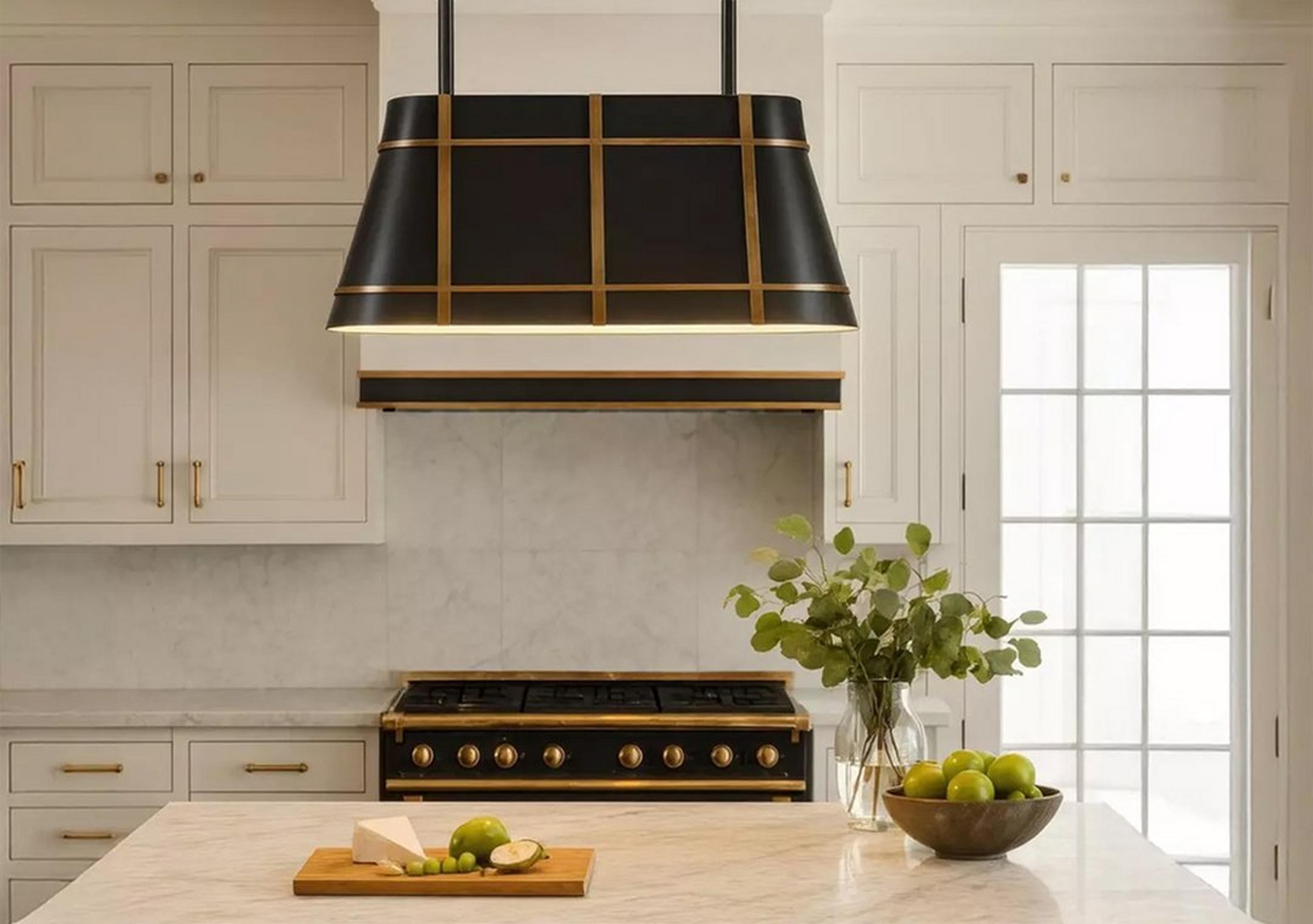 Blackedn Zinc Trionfante Island Chandelier