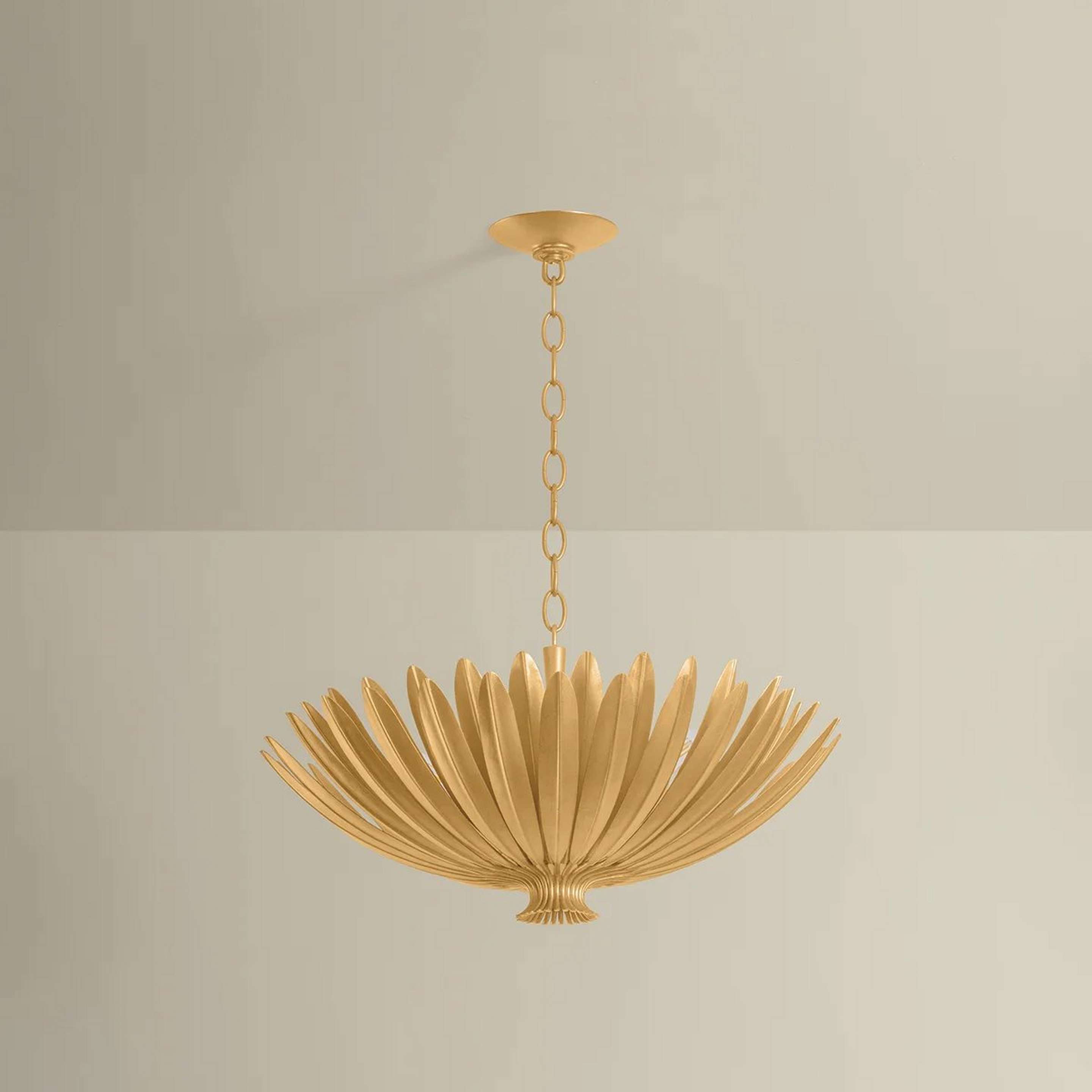 A Phoebus Chandelier with Brass color