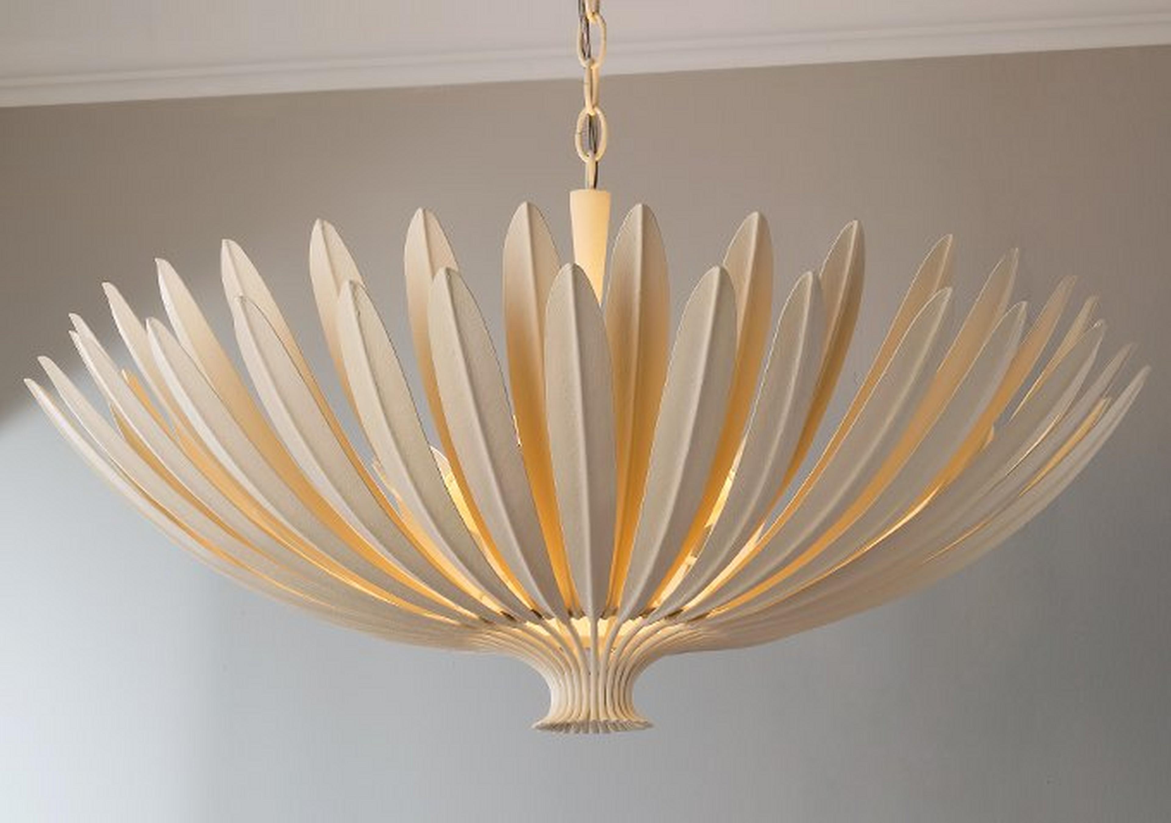Cream Plaster Phoebus Chandelier