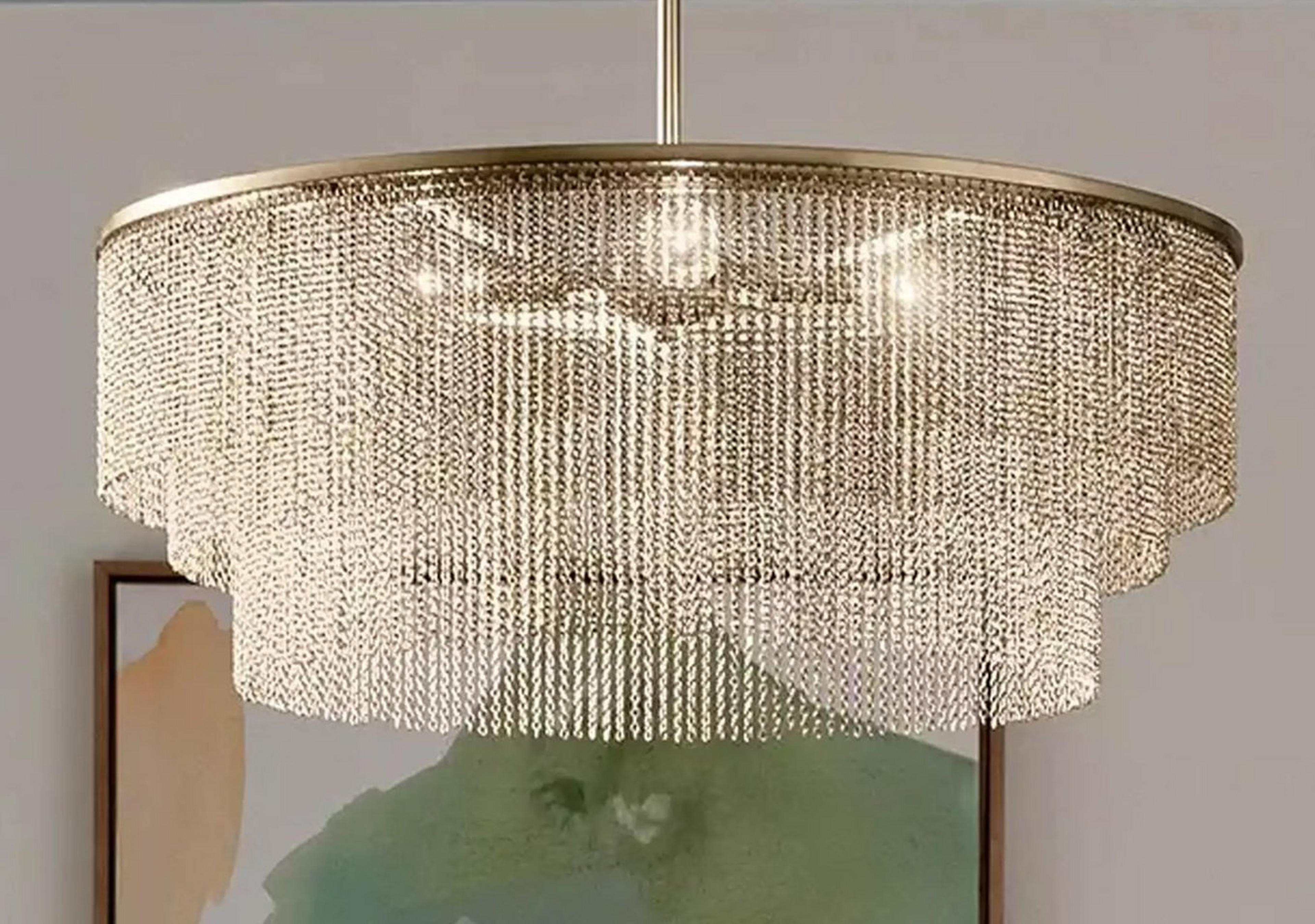 Champagne Bronze Cierra Chandelier