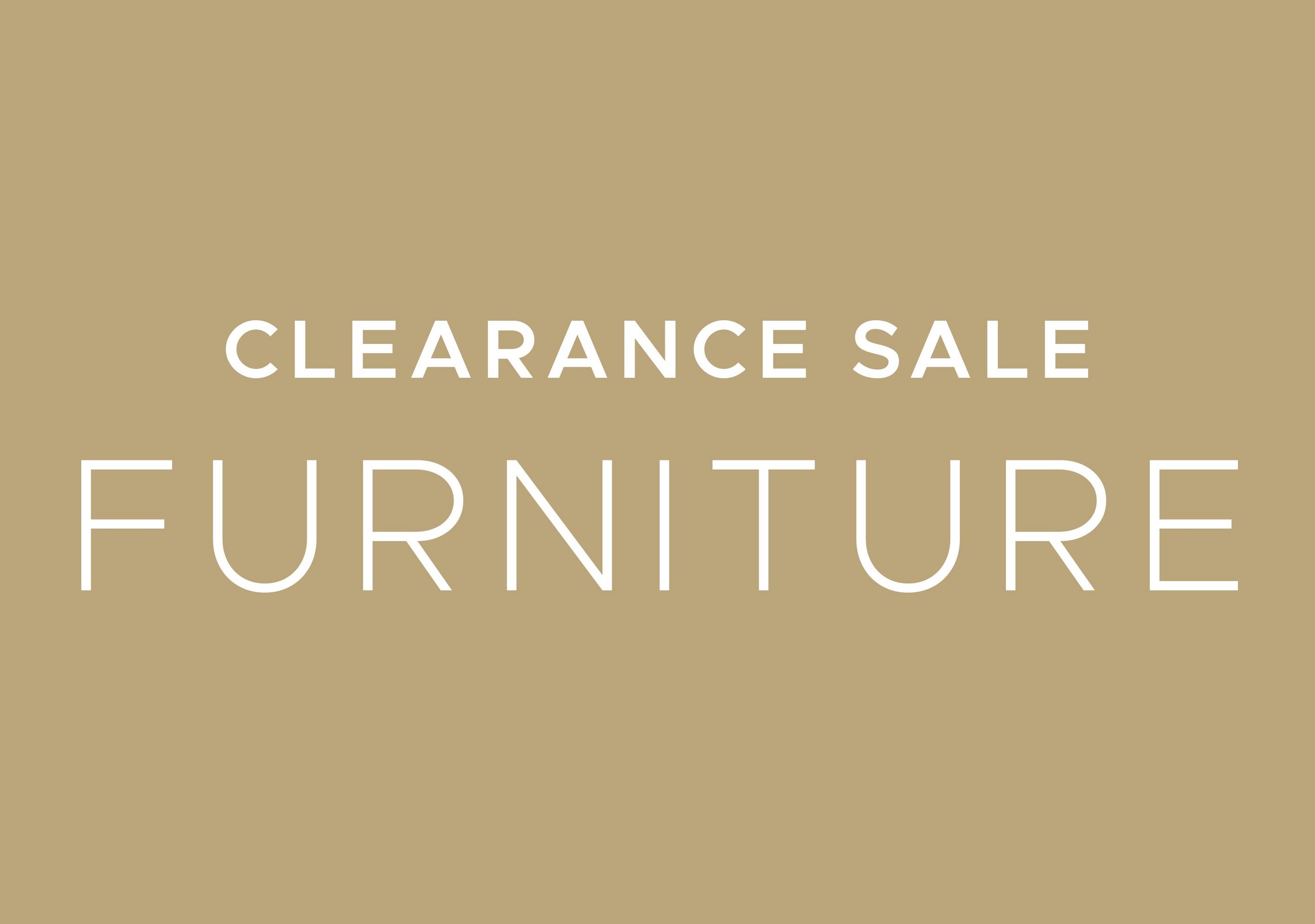 Clearance Sale Furniture