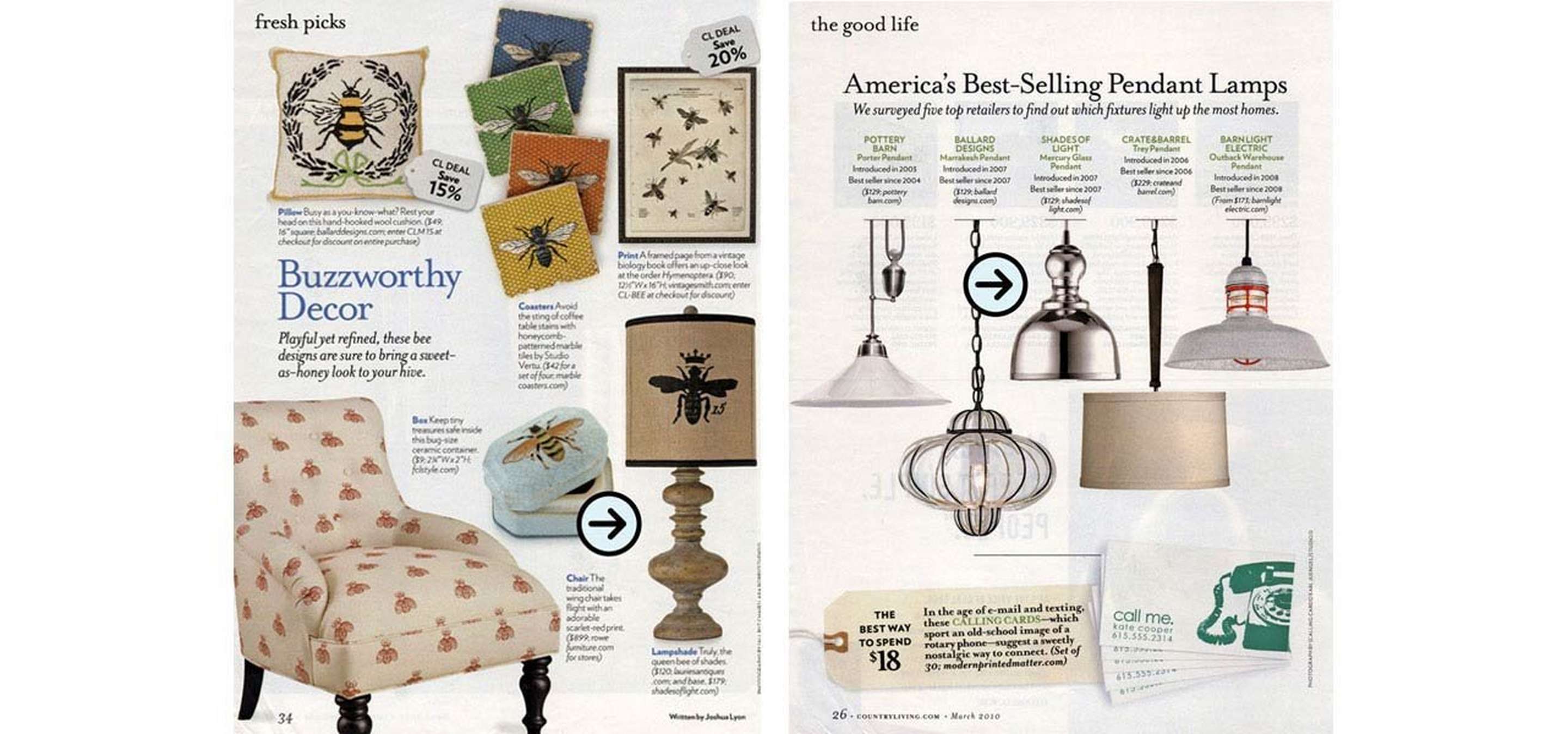 Country Living March 2010