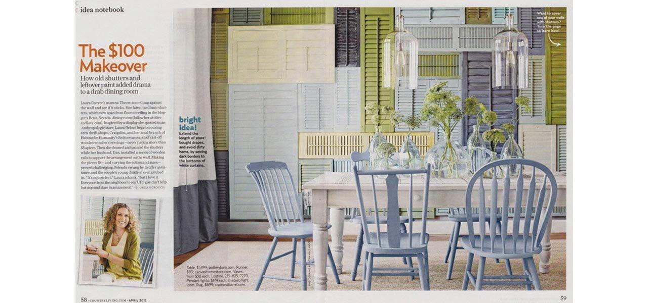 Country Living April 2012