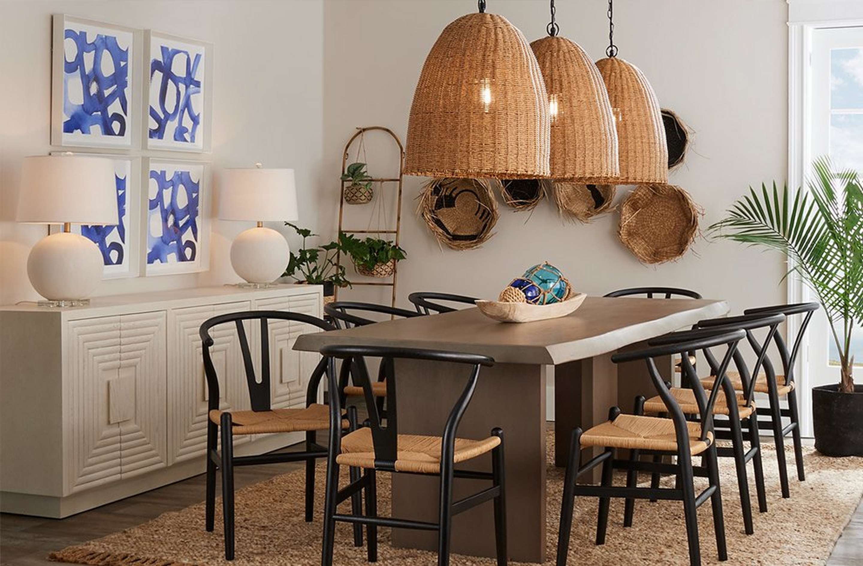 Beach Bungalow Outdoor Pendant