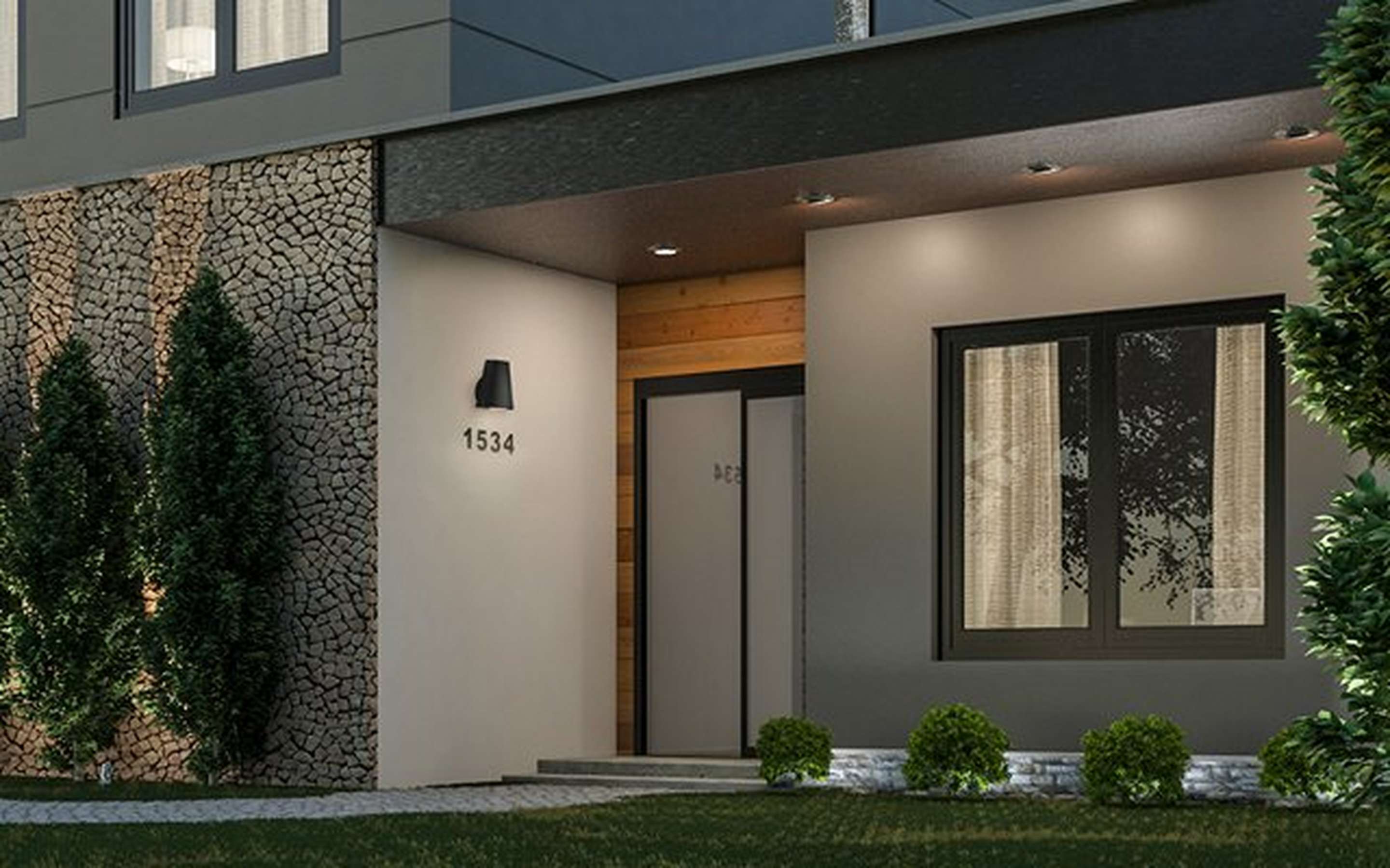 Dark Sky Outdoor Lighting on a home