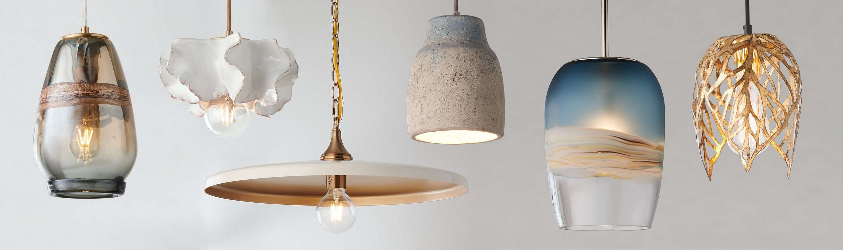 Collection of exclusive Shades of Light hanging fixtures 