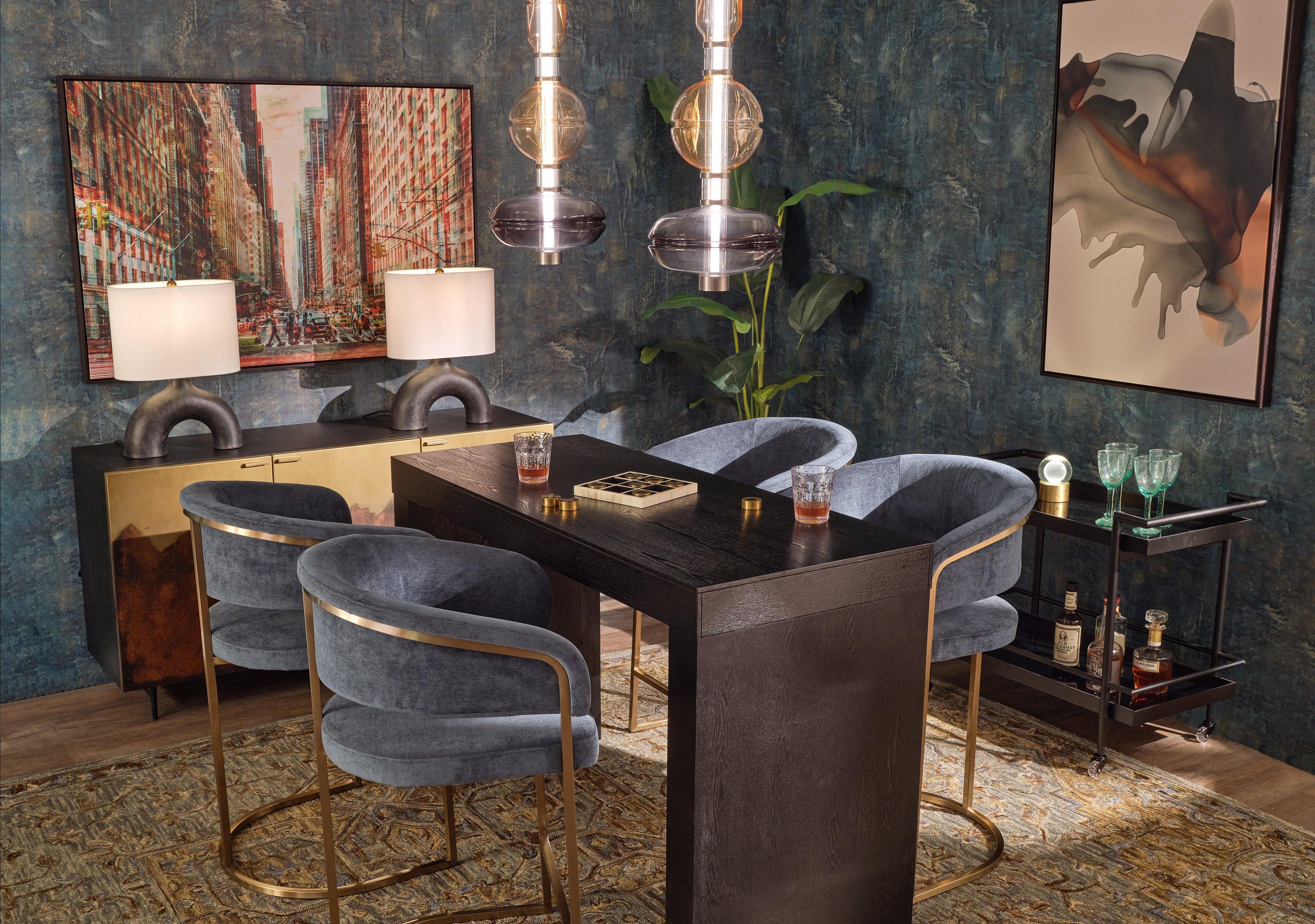 Midcentury mood game area