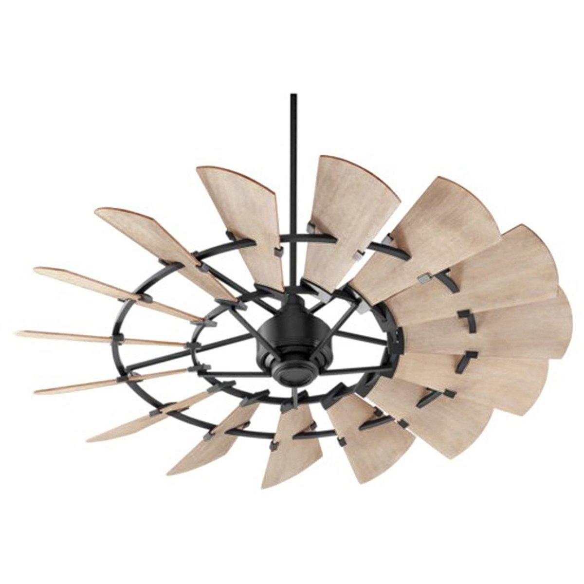 Quoizel Fandelier 4-Light in Matte Black
