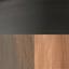 Distressed Black / Darkened Walnut / Walnut