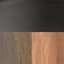 Distressed Black / Darkened Walnut / Walnut