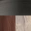 Aged Zinc / Weathered White / Dark Walnut