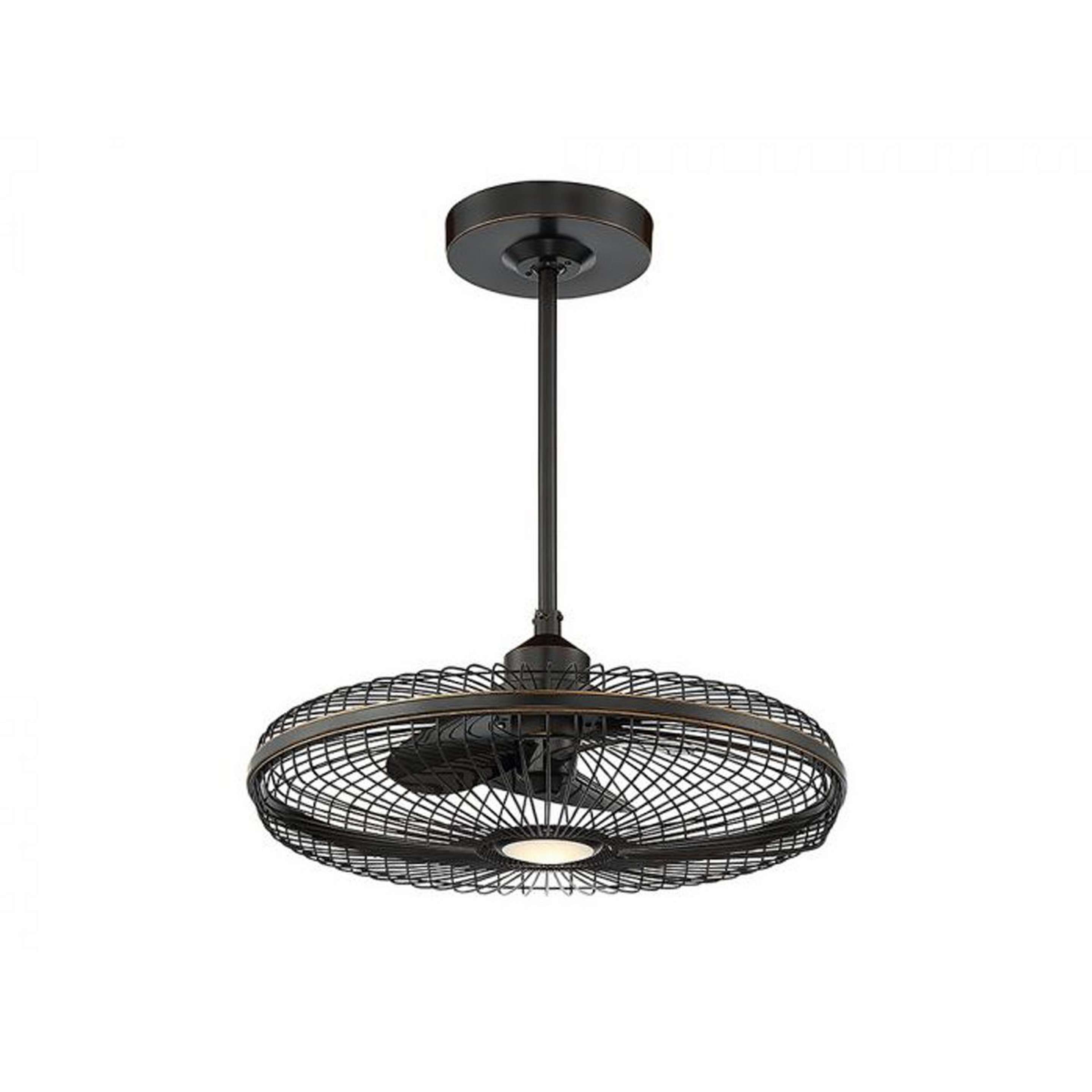 A 29" Workshop Ceiling Fan with Bronze color