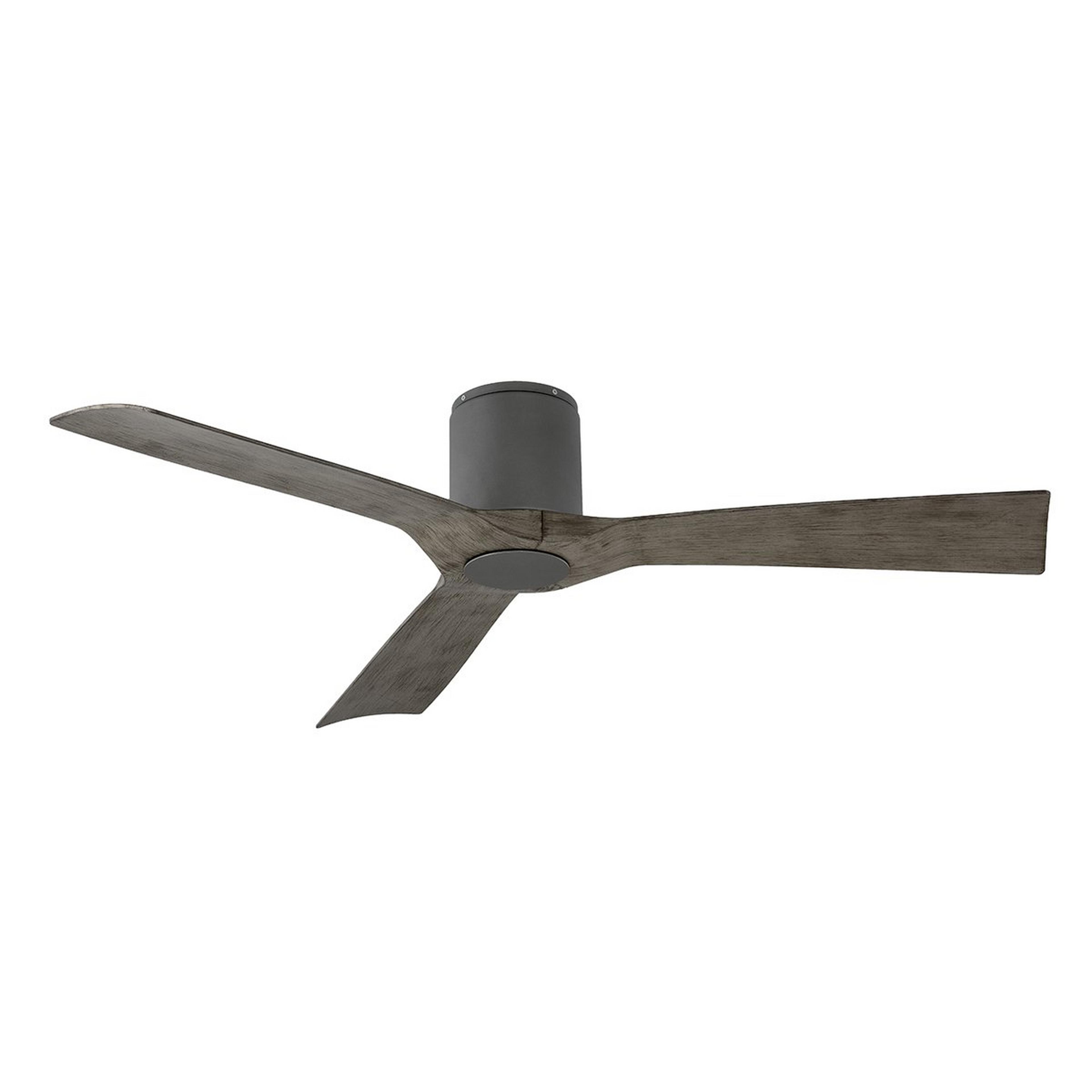 A 54" Albatross Ceiling Fan with Gray / Weathered Gray Faux Wood color