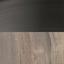 Black / Faux Wood / Seedy Glass