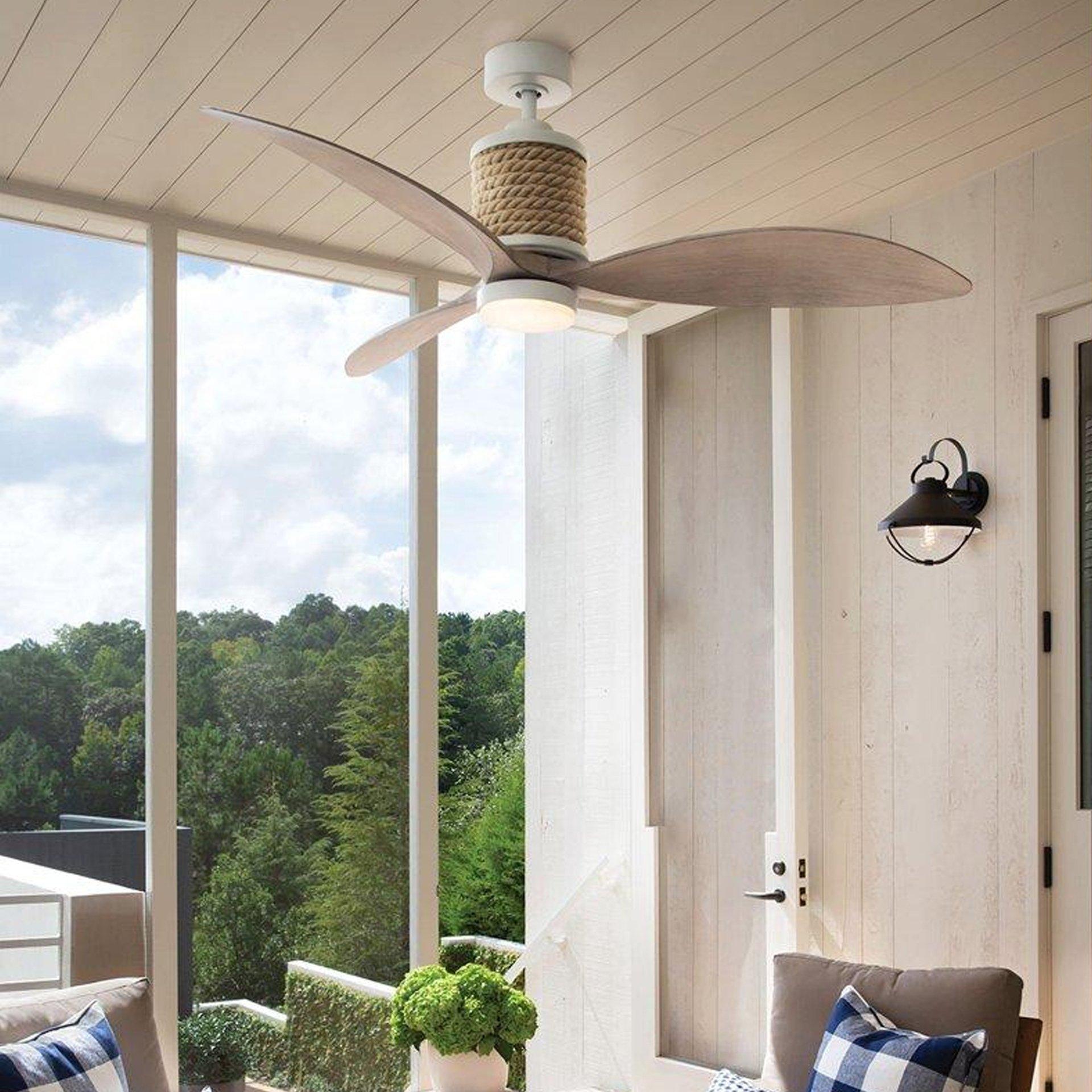 La Mer Smart LED Indoor or Outdoor Ceiling Fan