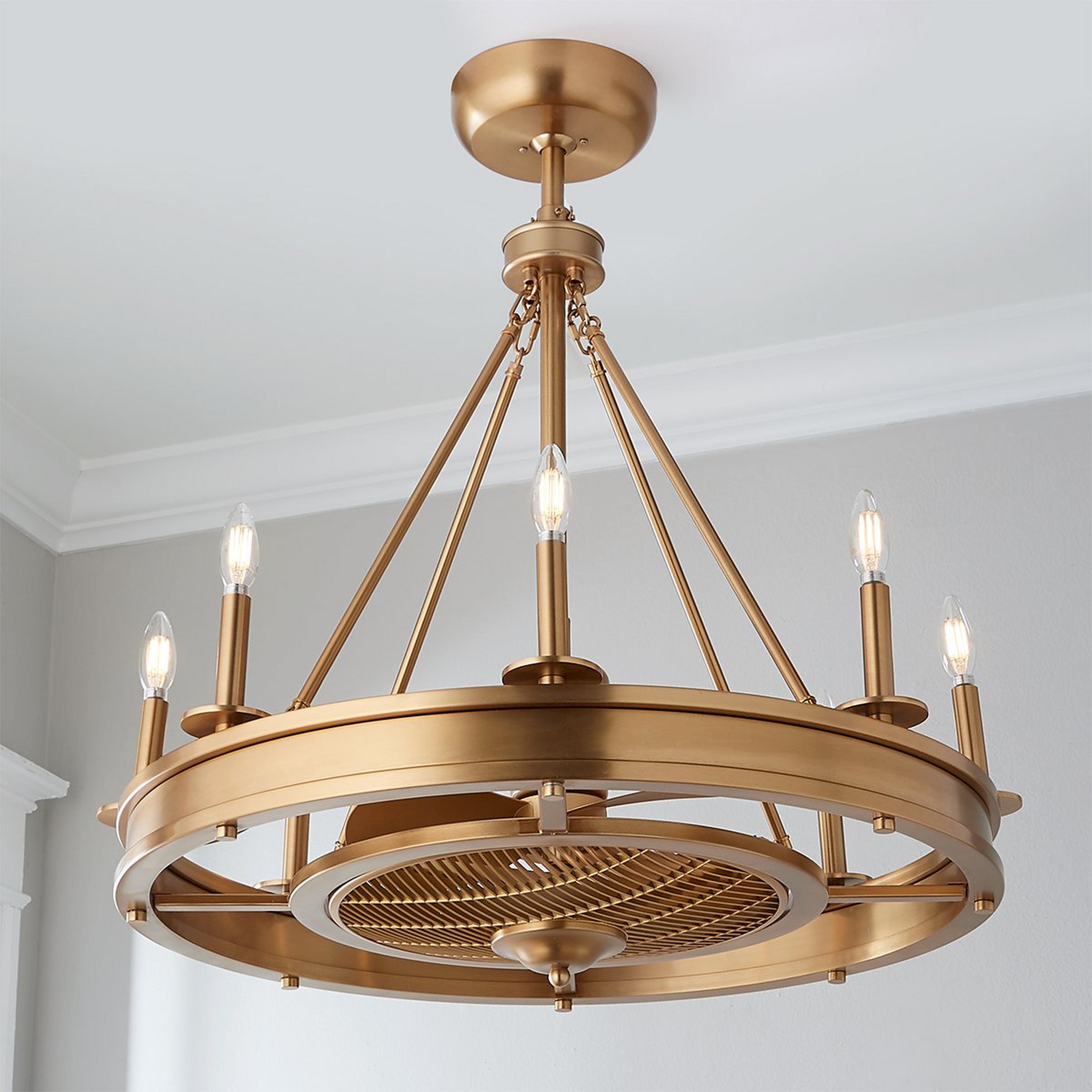 30" Derbyshire Ceiling Fandelier