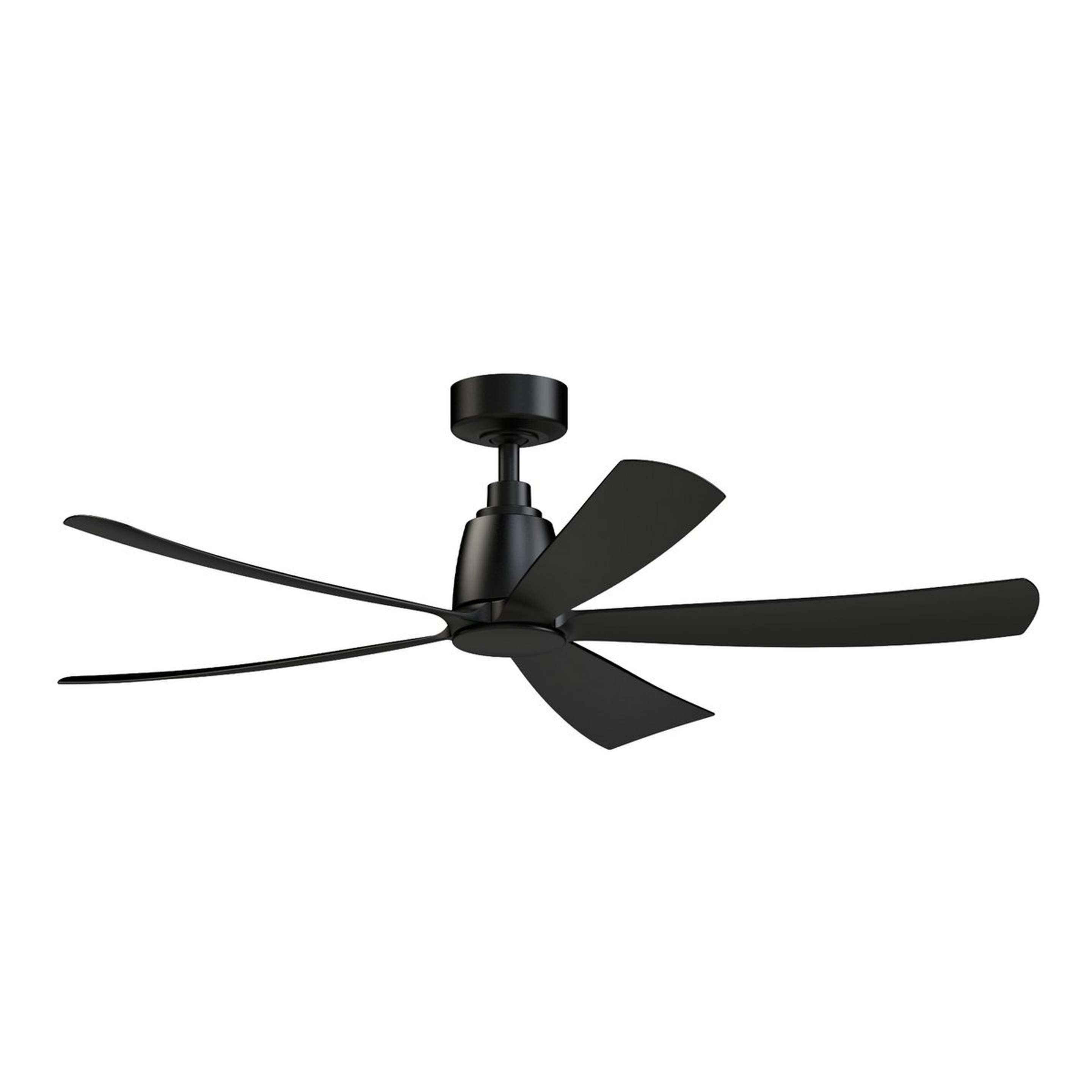 A 52" Auster Indoor / Outdoor Ceiling Fan - 5 Blade with Black color