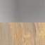 Brushed Nickel / Bleached Wood / White Glass