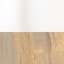 Matte White / Honey Oak