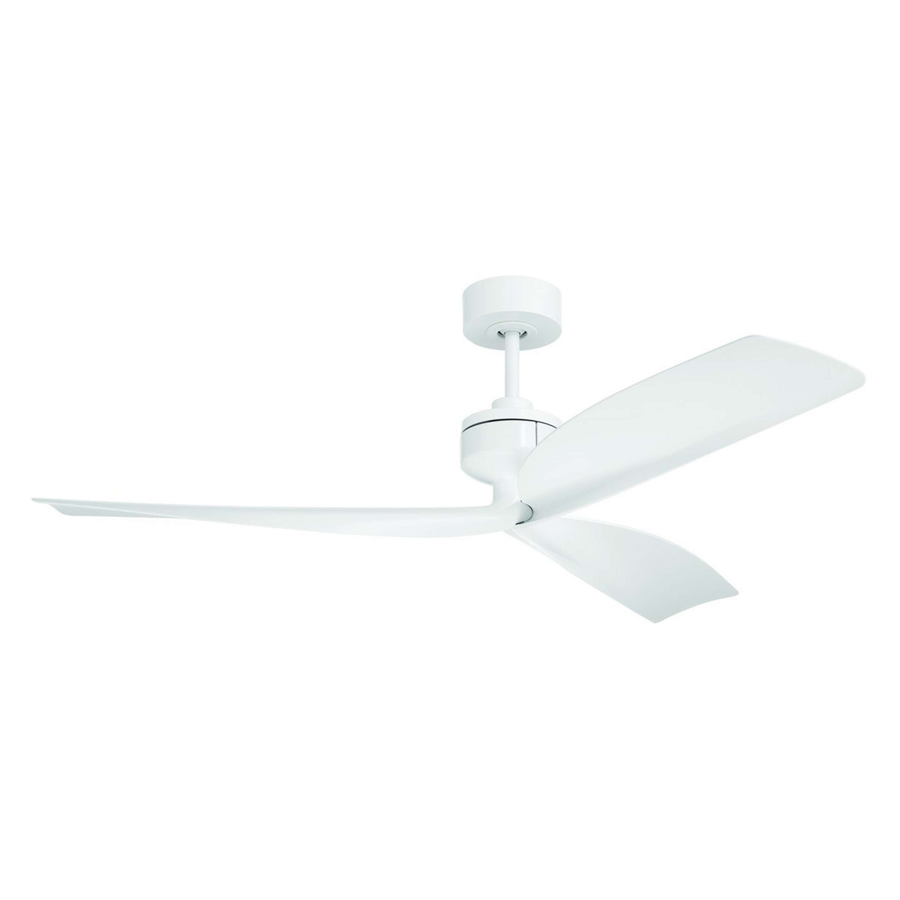 A 52" Isaac Indoor / Outdoor Ceiling Fan with White color