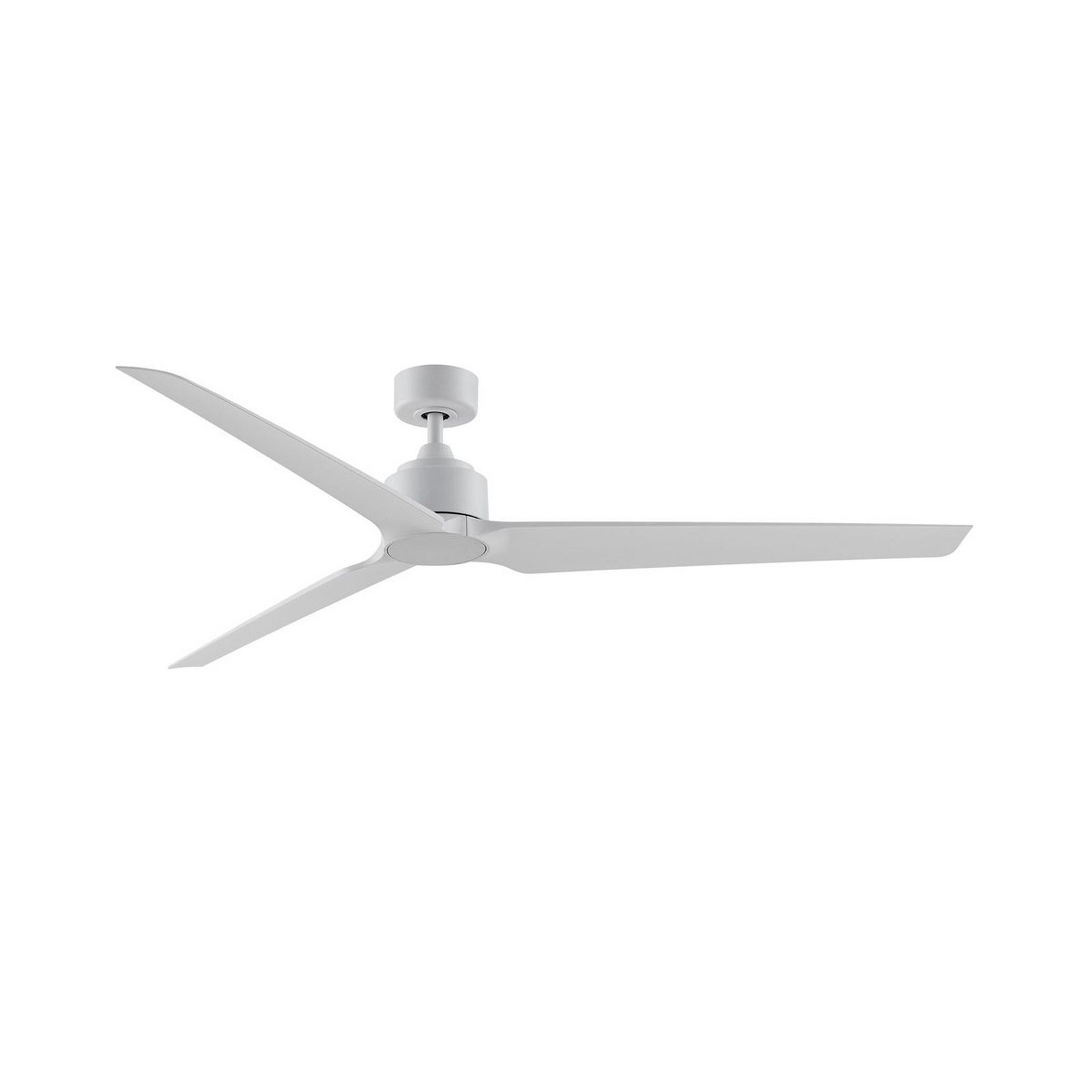 A 72" Melinoe Indoor / Outdoor Smart Ceiling Fan with Matte White / Matte White color