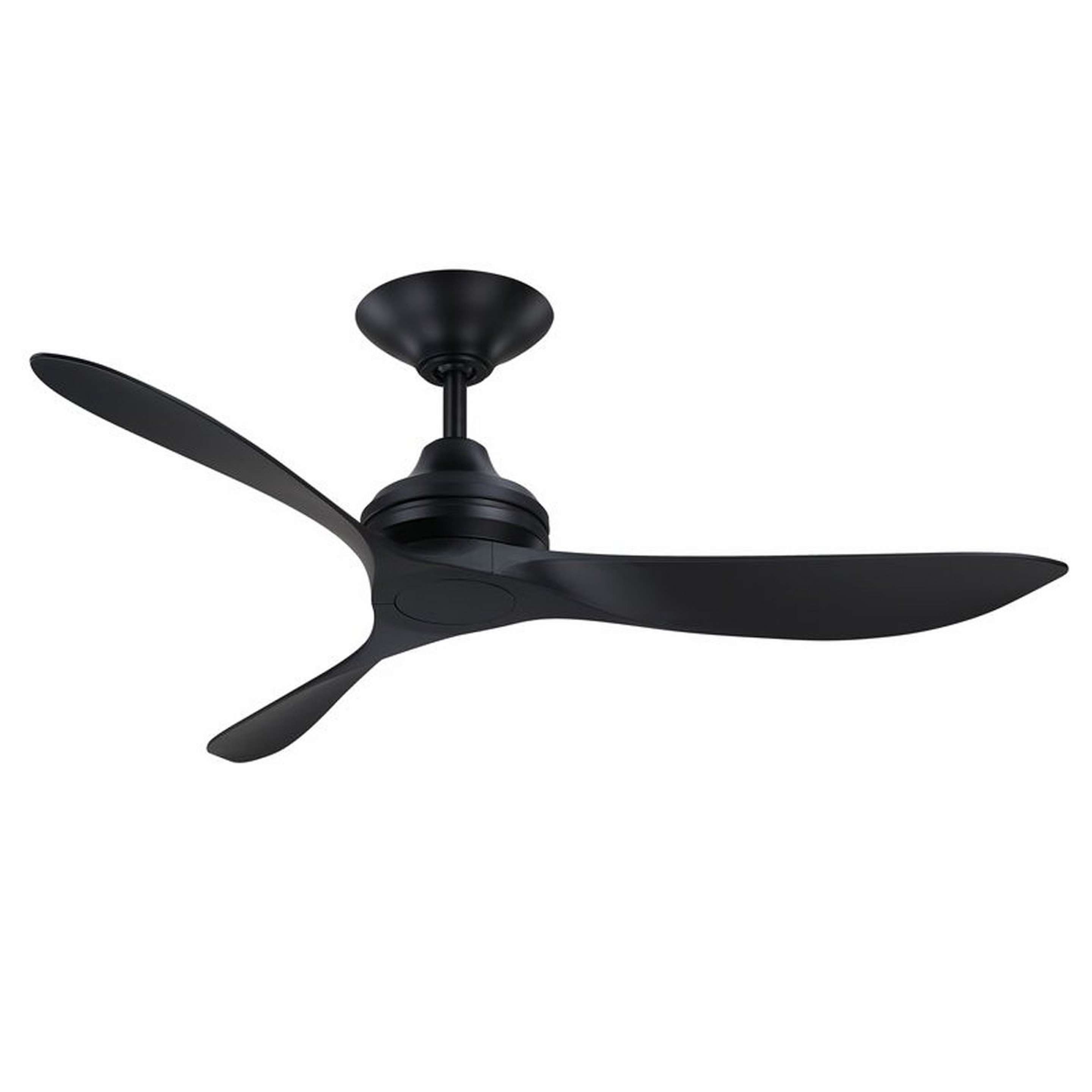 A 52" Buxton Smart Indoor / Outdoor Ceiling Fan - Marine Grade with Black color