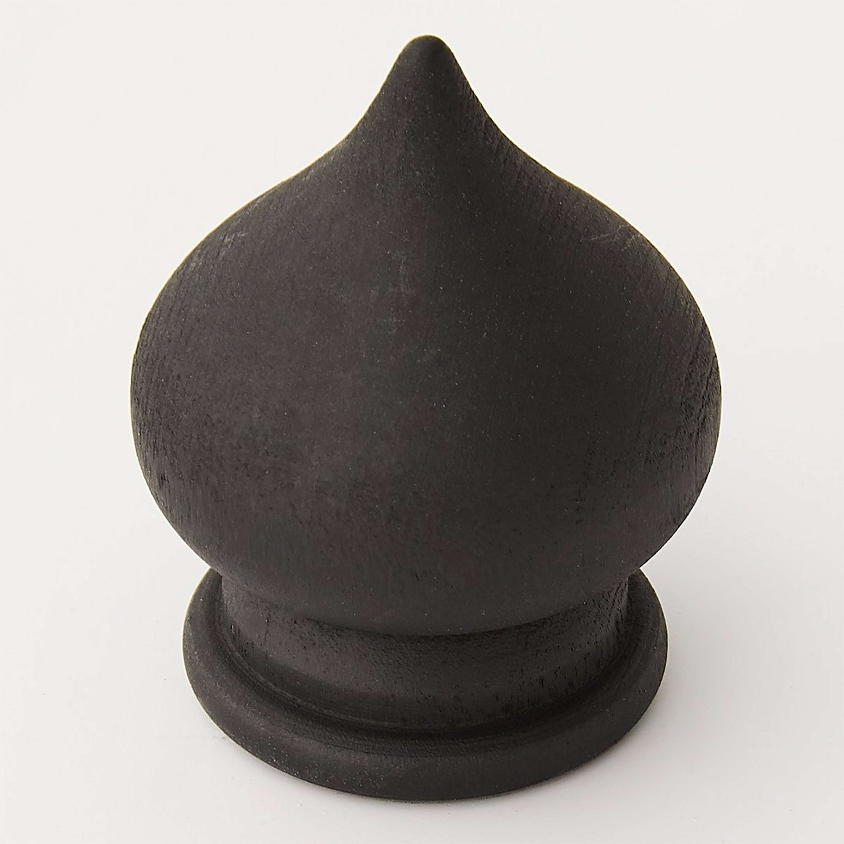 A Spades Finial with Black color