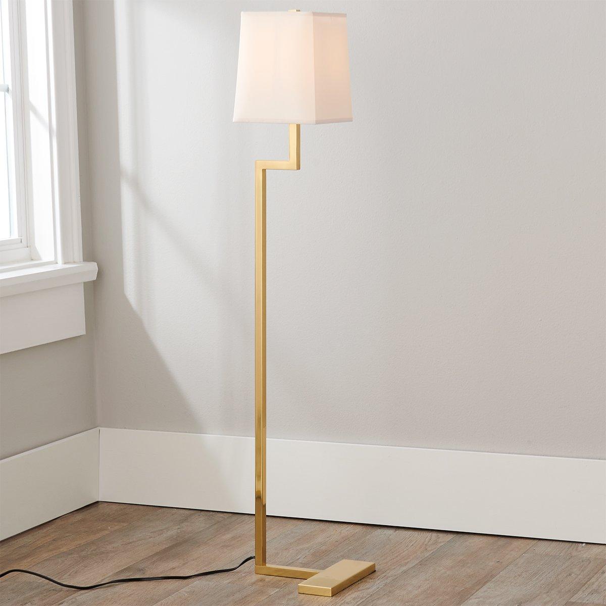 Classic Floor Lamp Brass Without Lampshade - Simplo - View #11