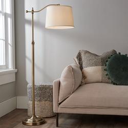 Arched Bridge Arm Adjustable Floor Lamp