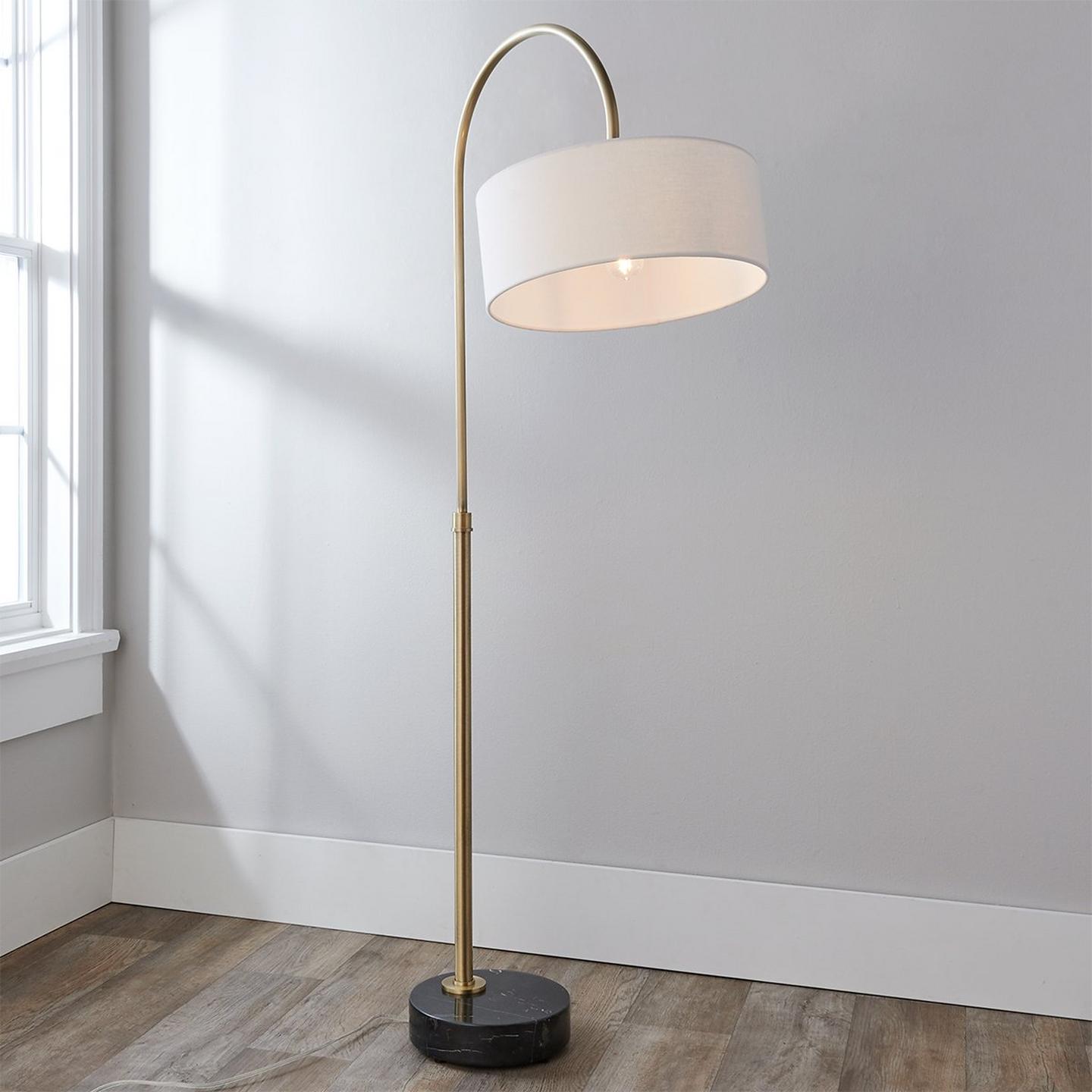 Luvina Adjustable Arc Floor Lamp | Shades of Light