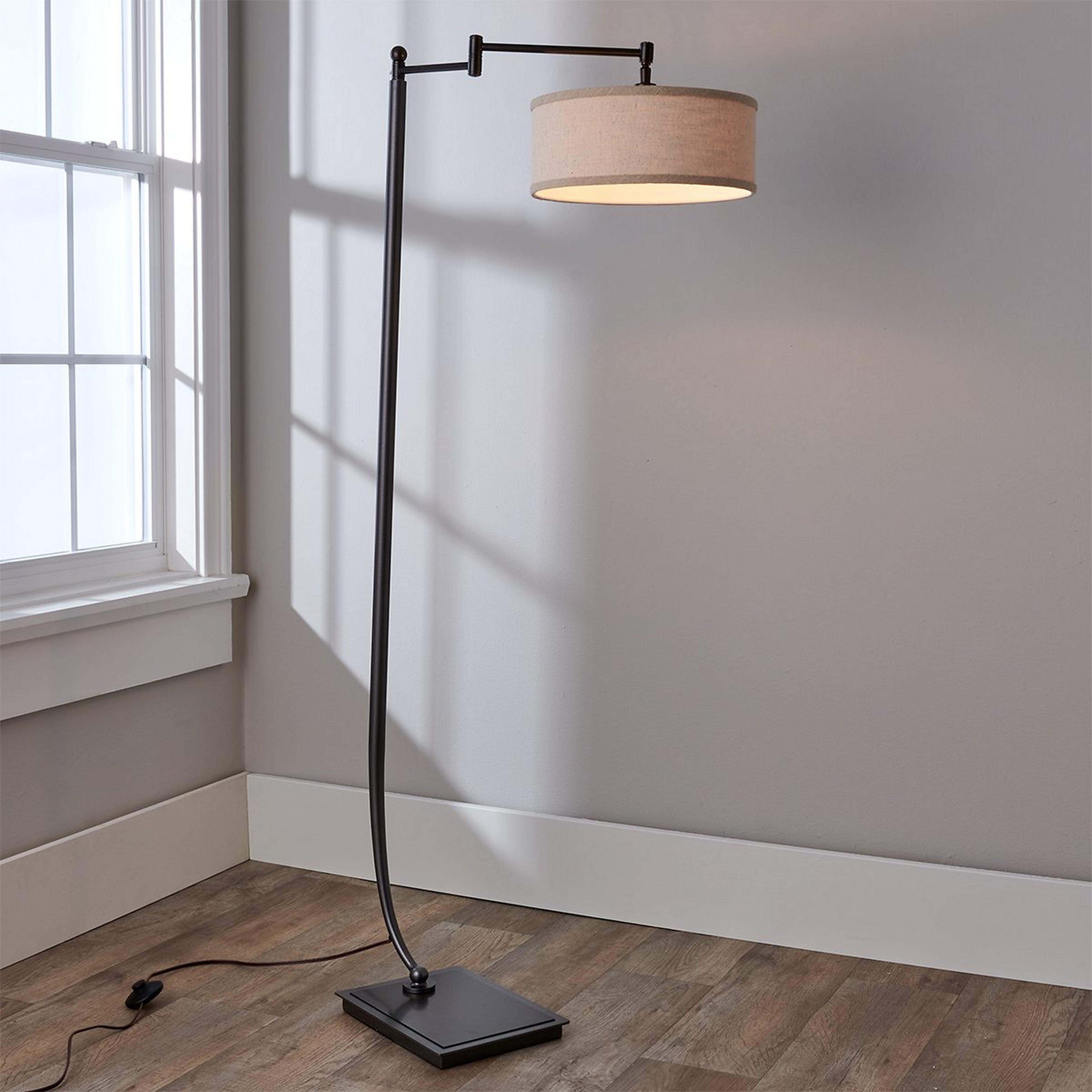 Cataleo Swing Arm Floor Lamp