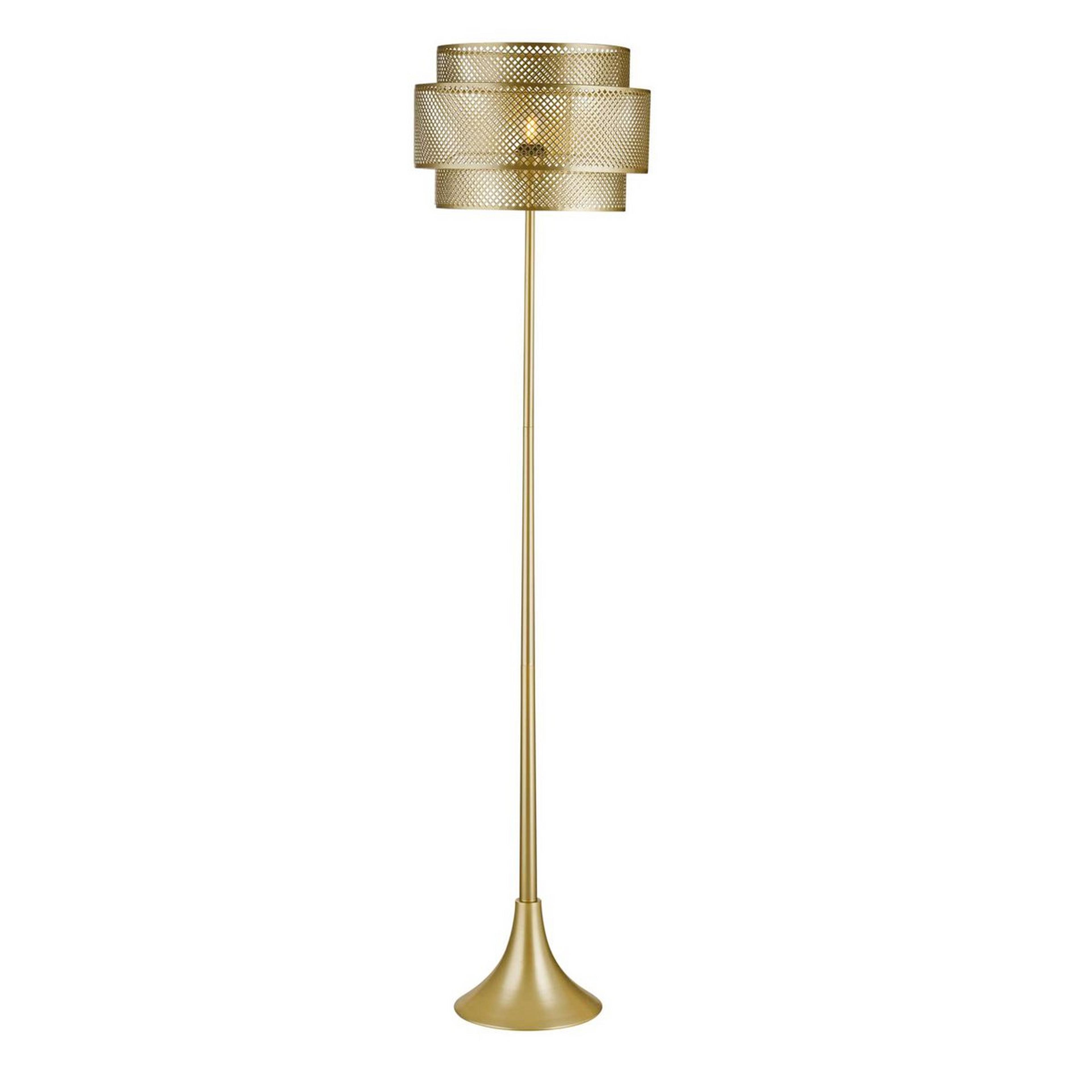 A Apollonia Floor Lamp with Antique Gold color