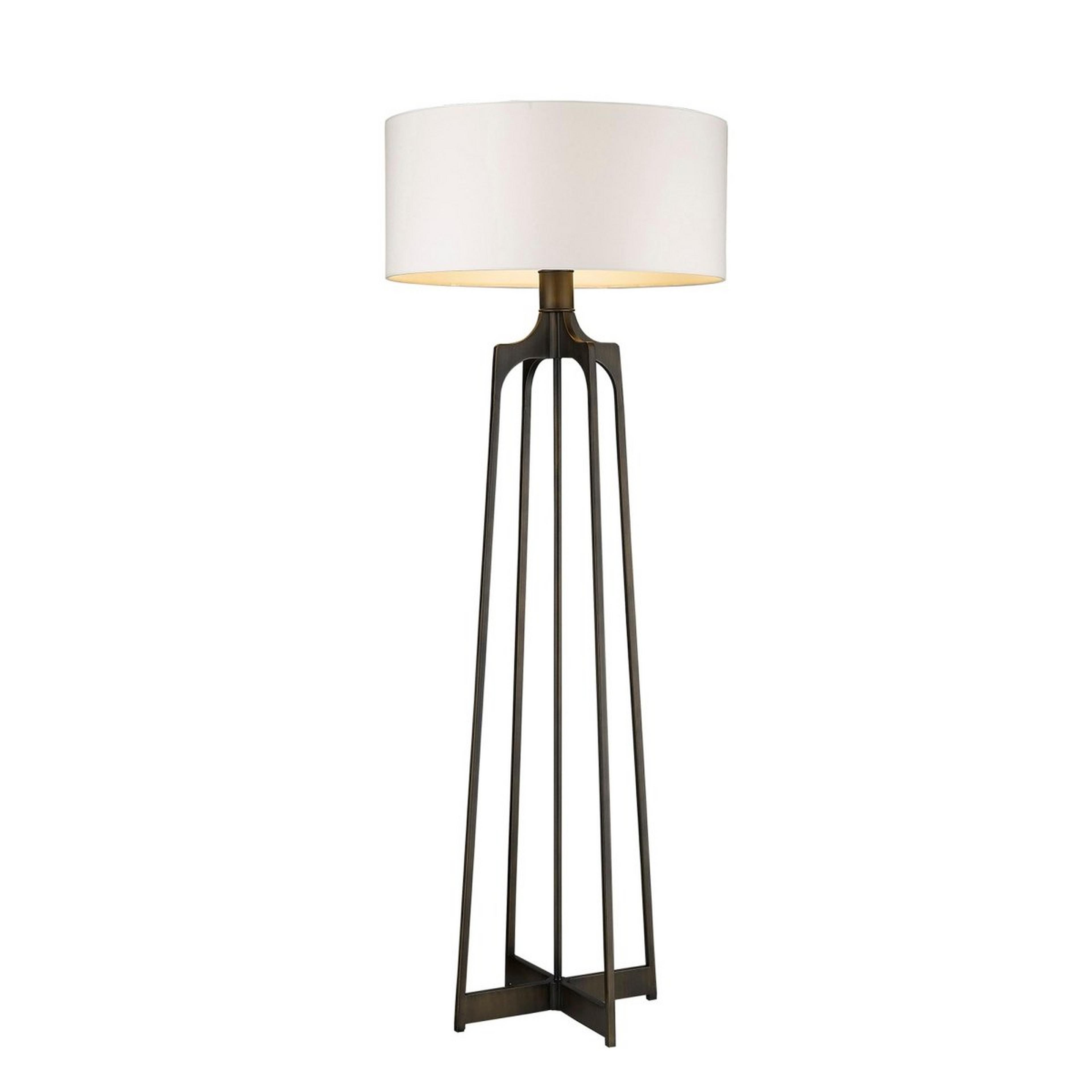 A Percy Floor Lamp with Oil Rubbed Bronze color