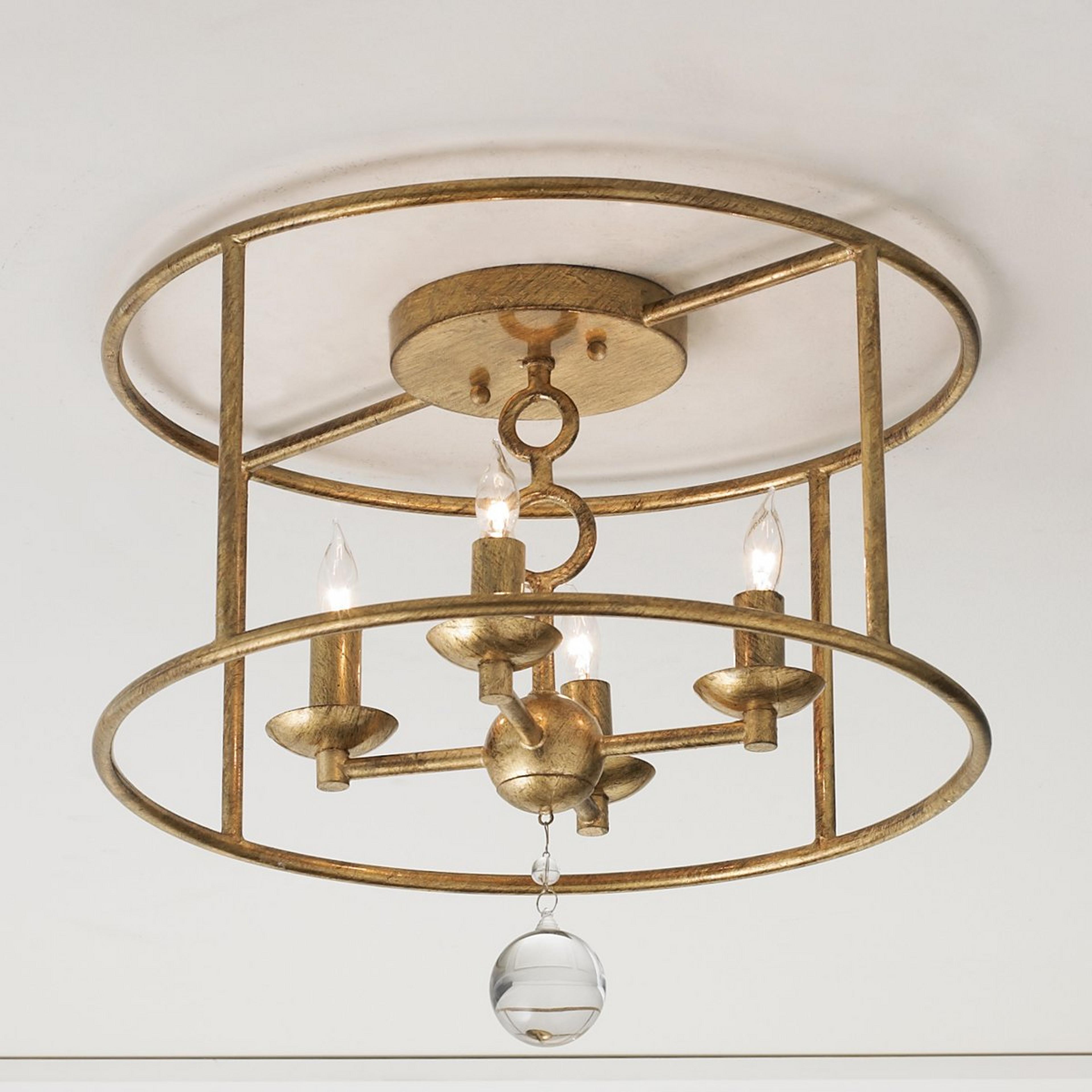 Modern Cage Ceiling Light