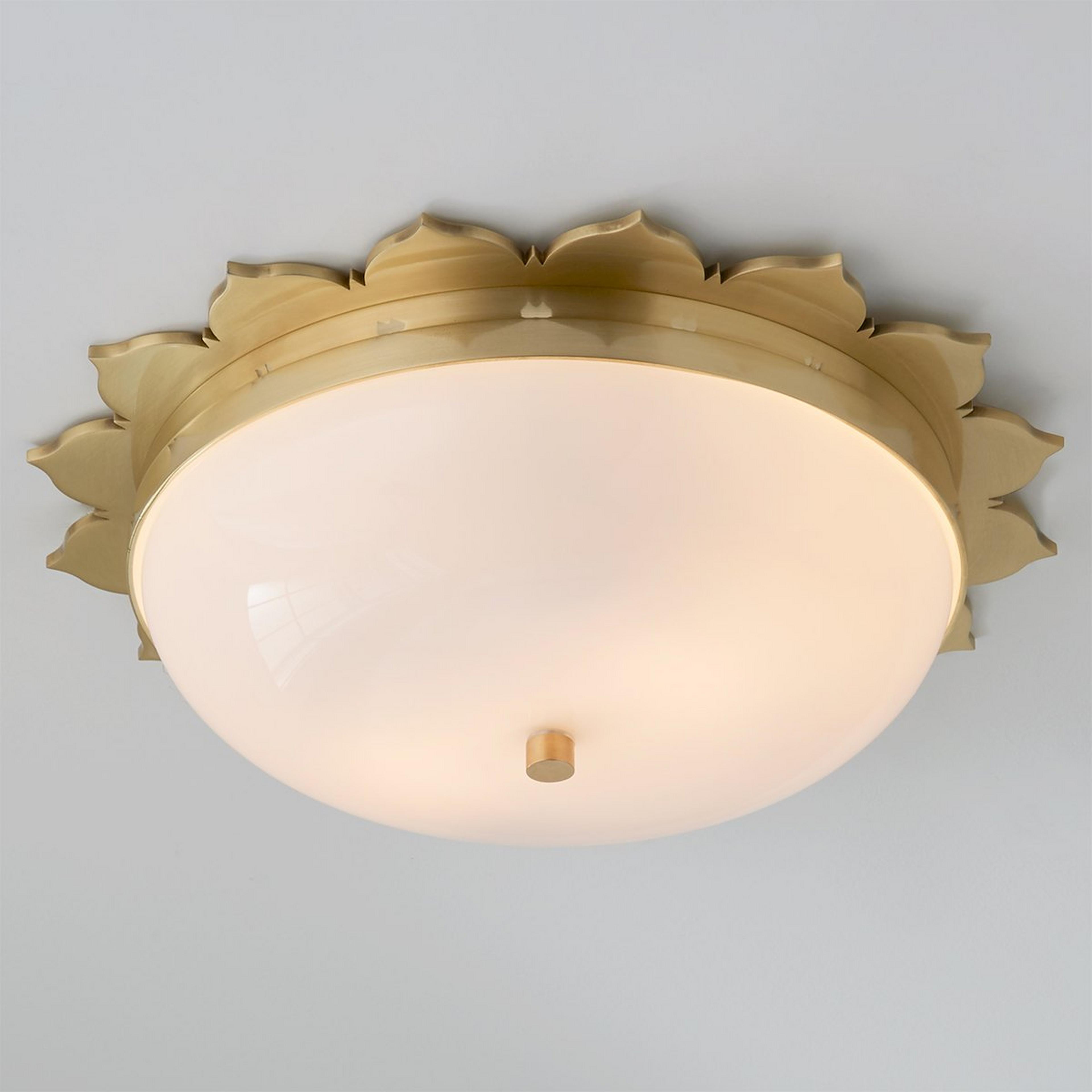 Scalloped Petals Ceiling Light