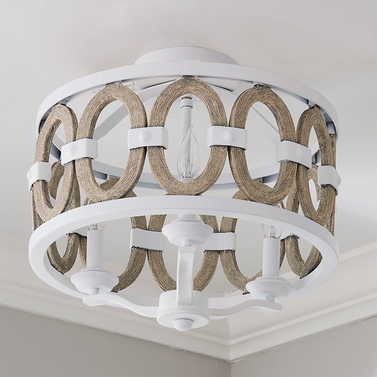 Driftwood Entwined Ovals Ceiling Light | Shades of Light