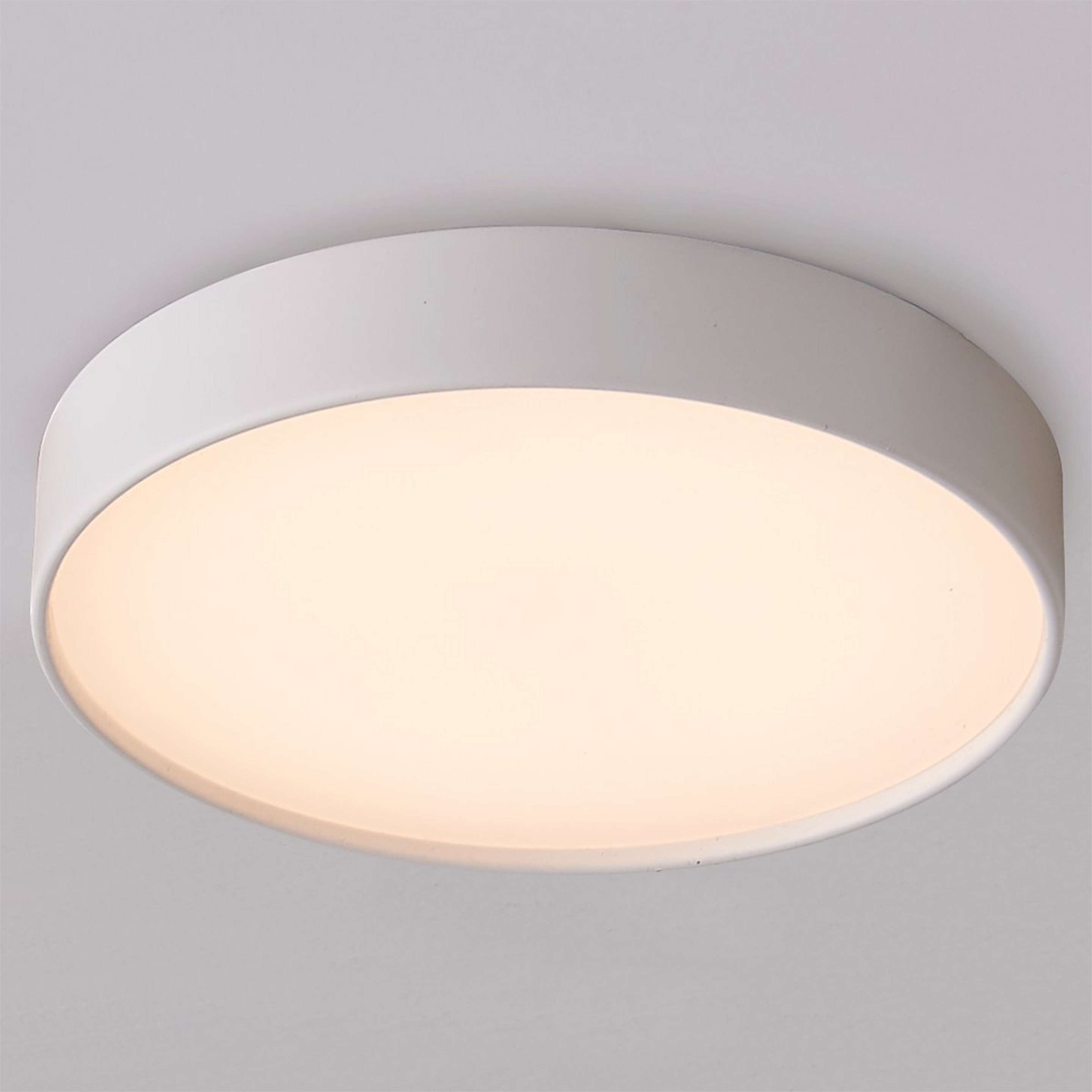 A Slim Circular LED Ceiling Light - Small with White color