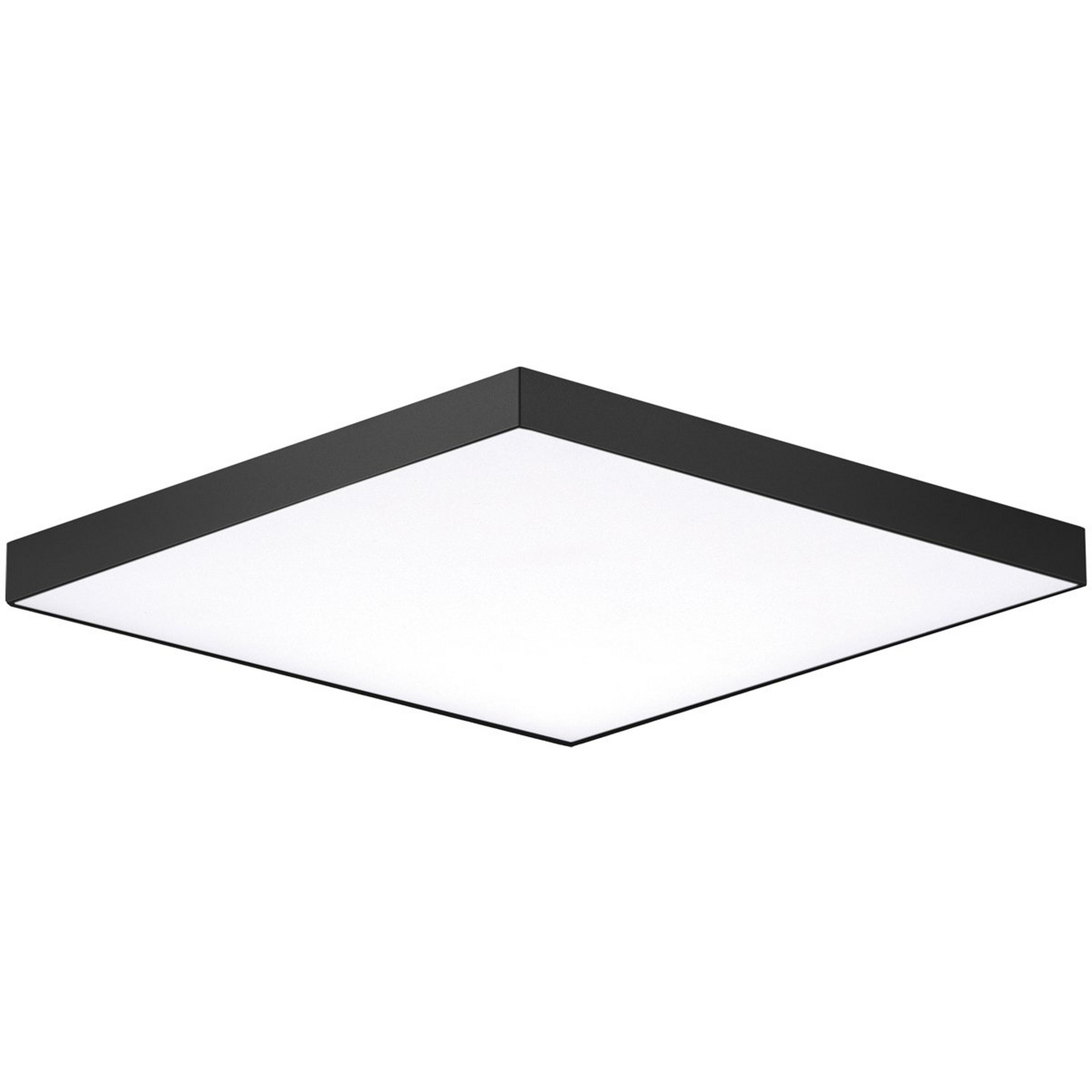 A Slim Square LED Ceiling Light - Large with Black color