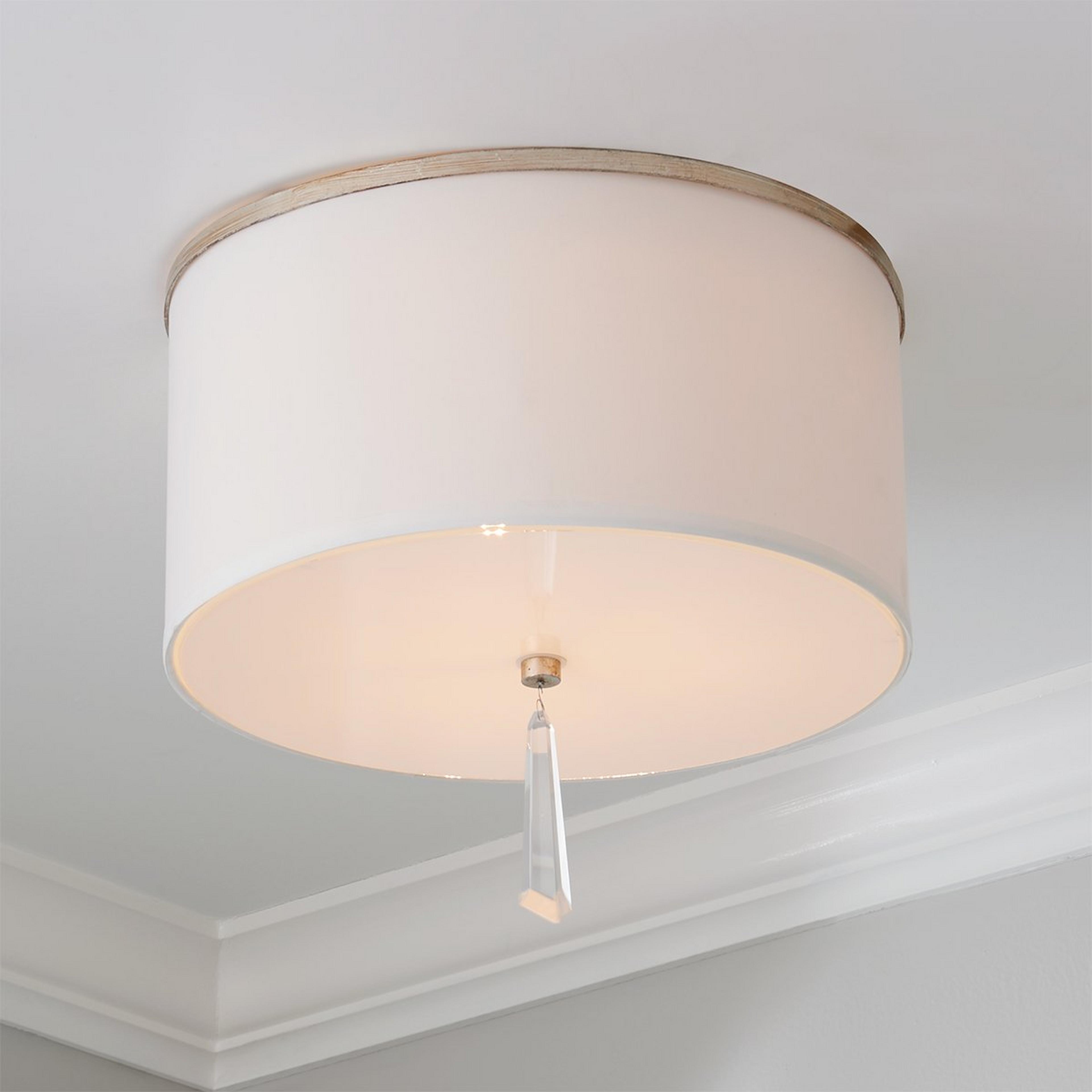 A Bonavich Ceiling Light with White / Champagne Gold / Crystal color