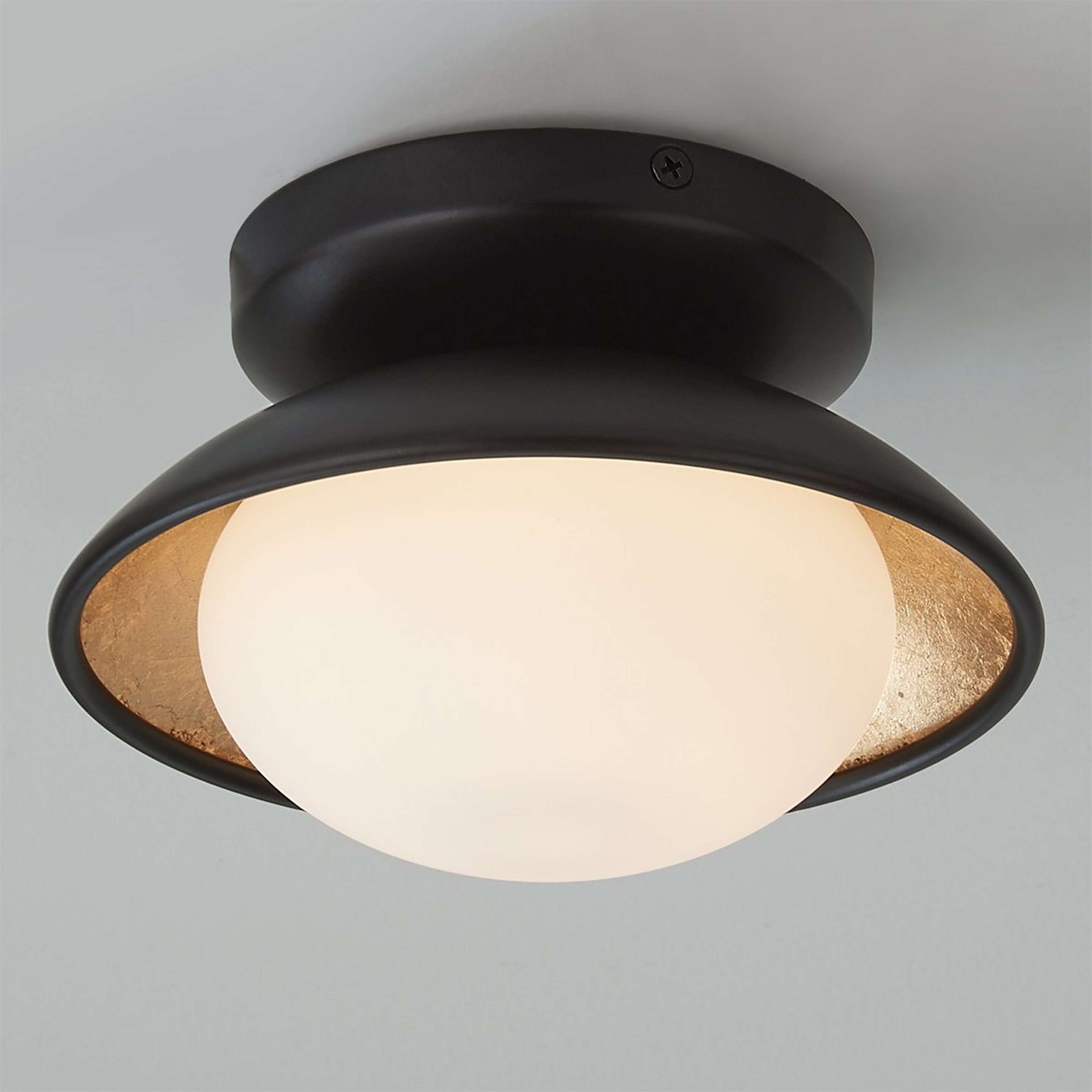 A Adrienne Convertible Light - Small with Black / Gold Leaf color