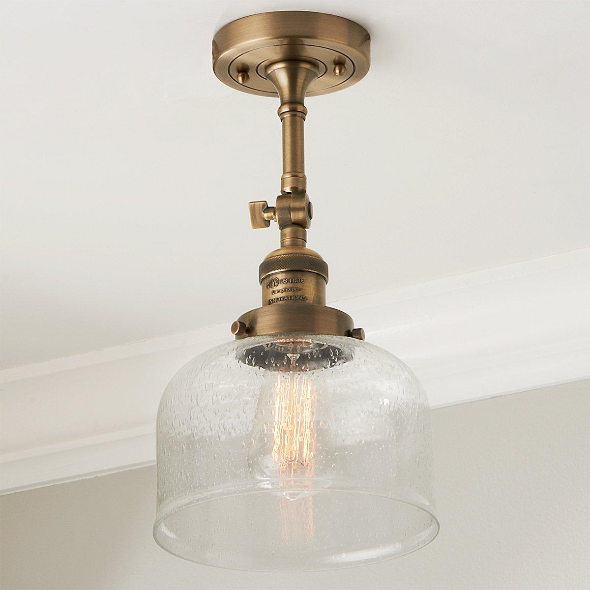 Kelsey Convertible Ceiling Light - Dome Seeded
