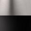 Brushed Nickel / Black / Clear Glass