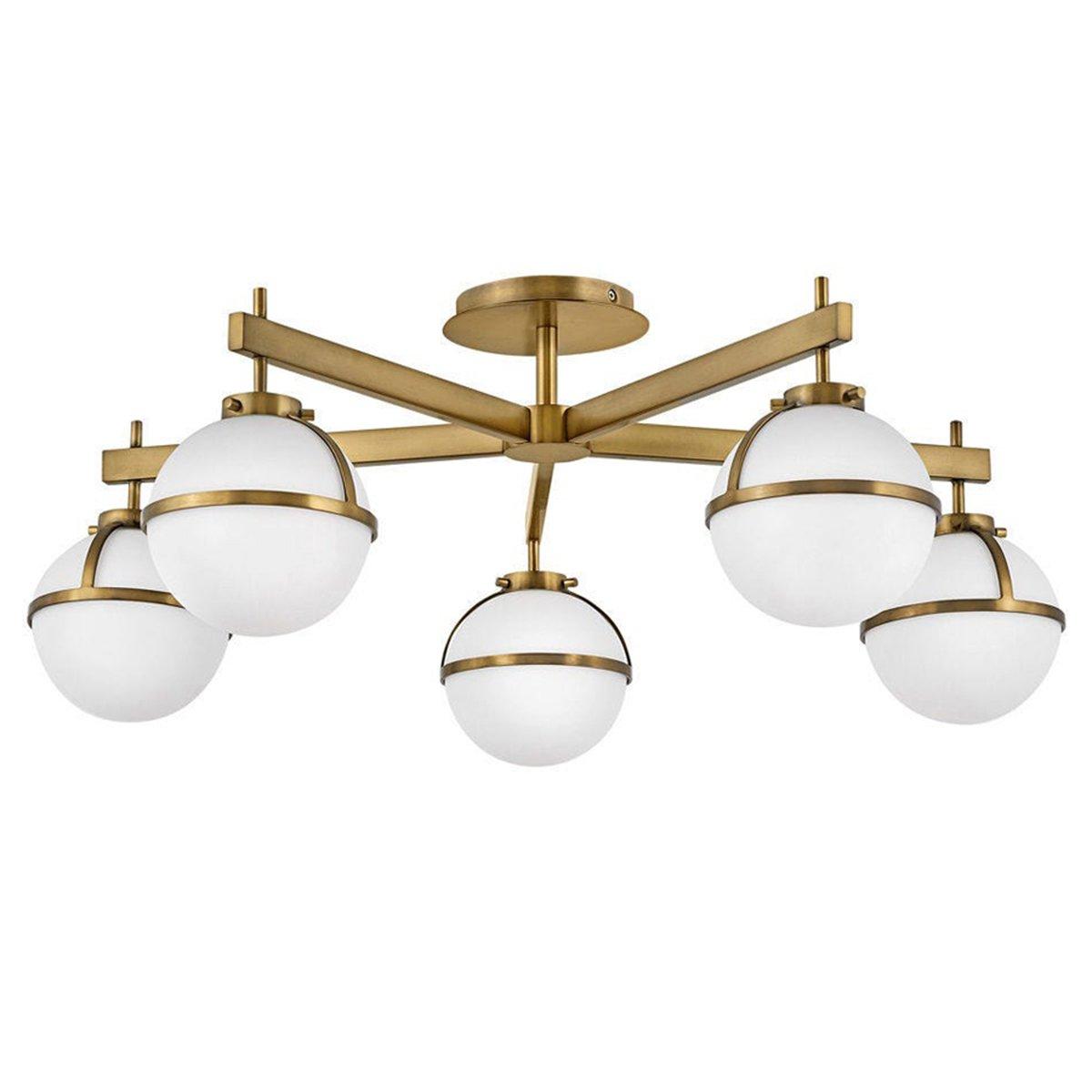 Tilburg Globe SemiFlush Ceiling Light