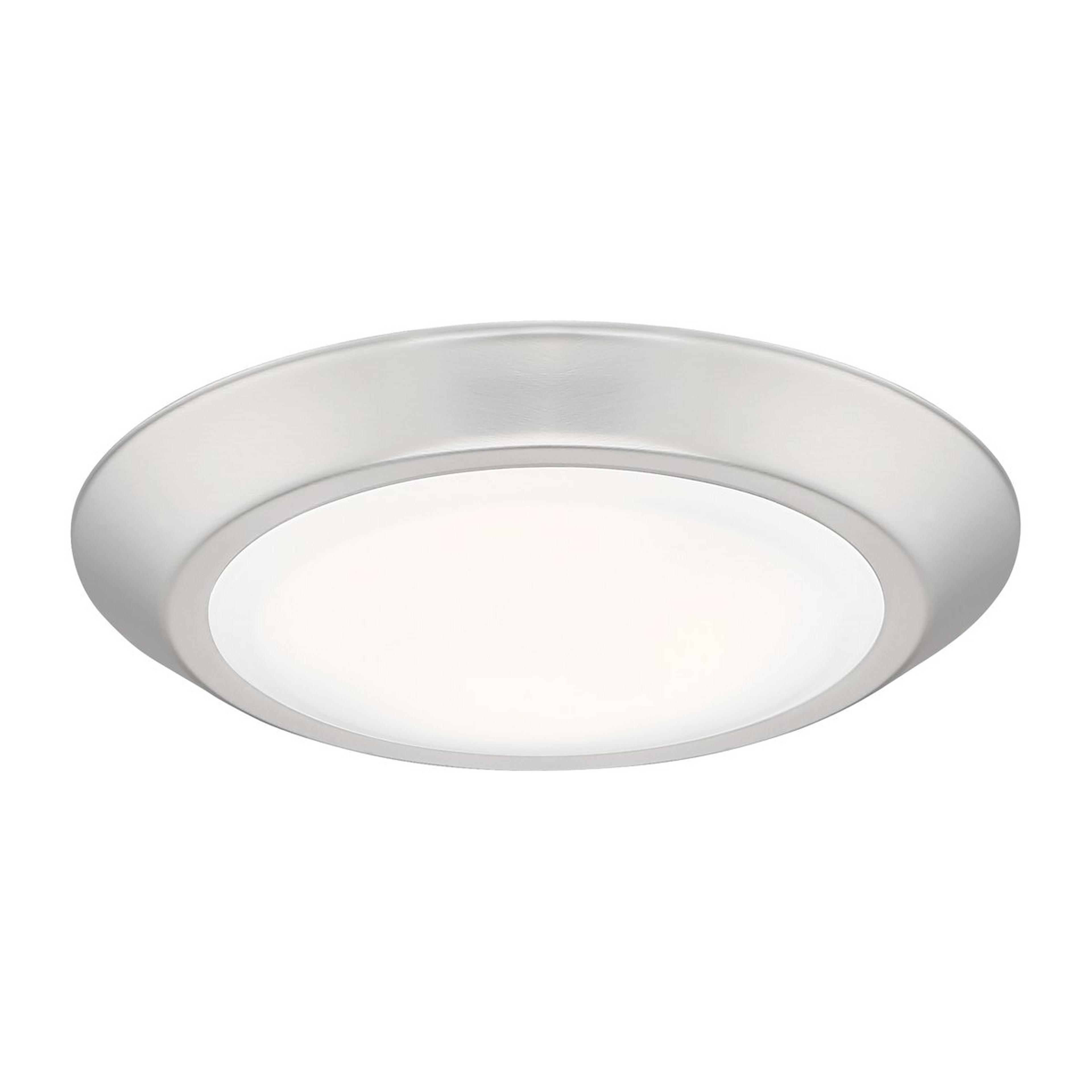 A Alfie LED Ceiling Light - Small with Brushed Nickel color