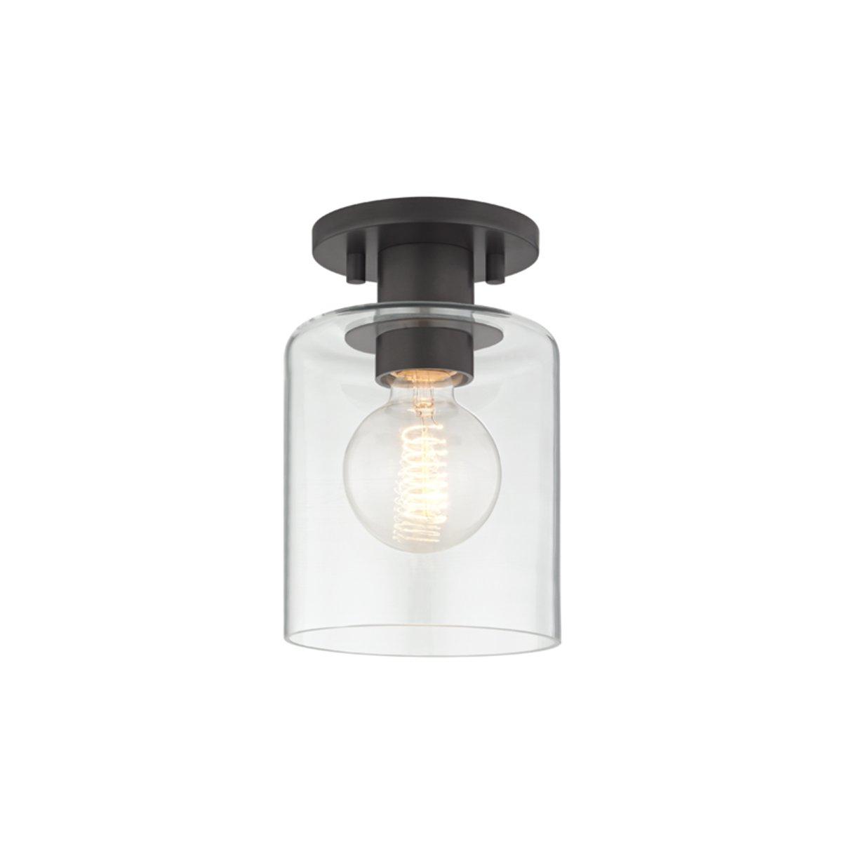 Allie Minimalist Semi-Flush Ceiling Light