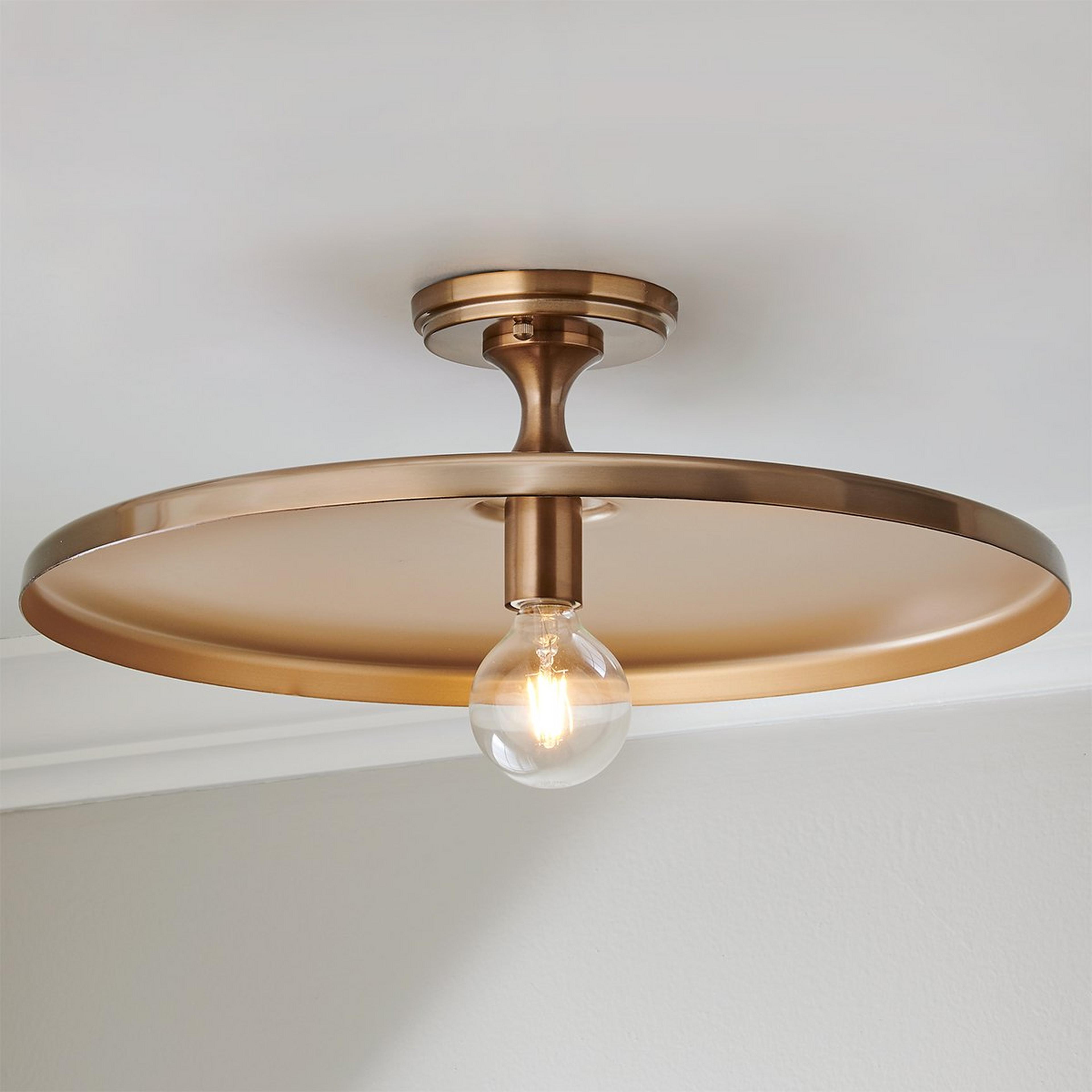 Chris Loves Julia Victor Semi-Flush Ceiling Light