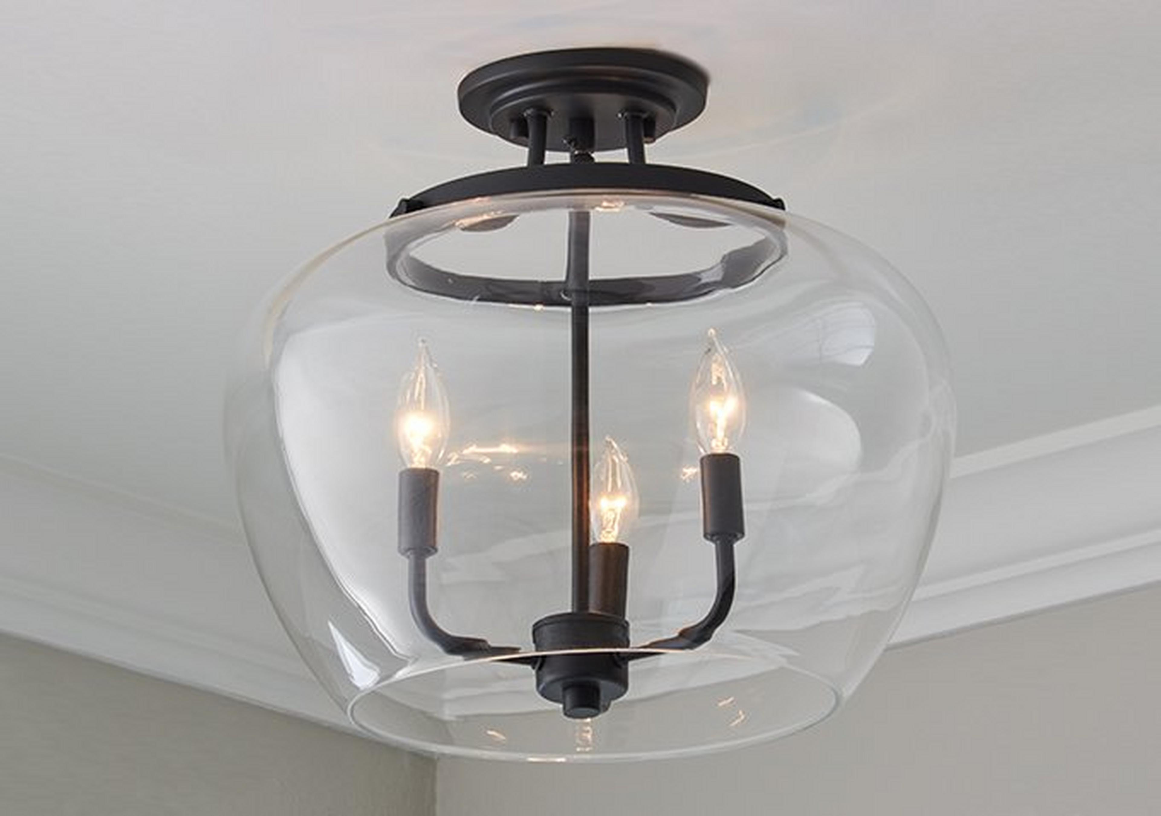 Dovenby Semi-Flush Ceiling Light